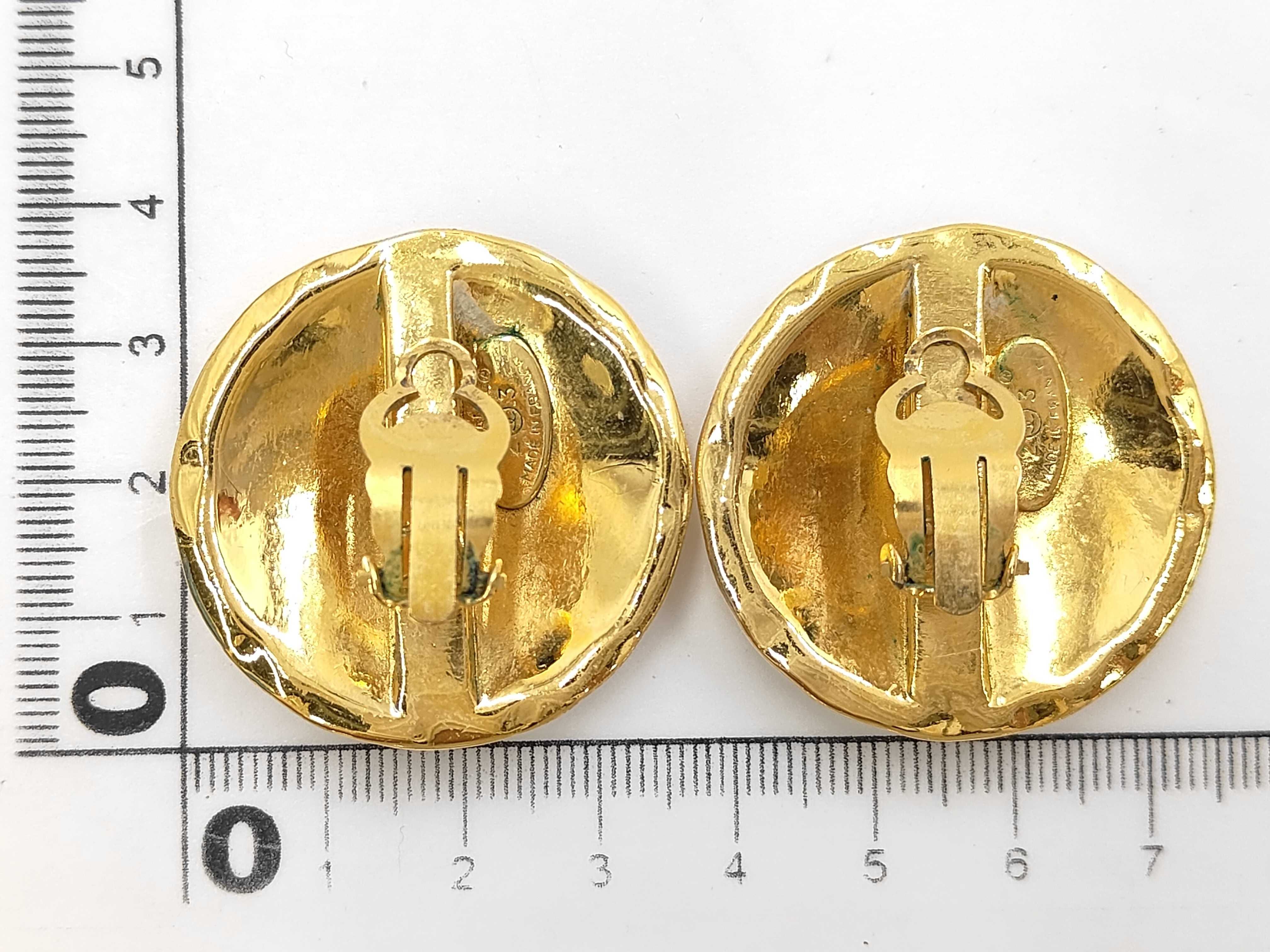 Round Matelassé Earrings — view 3