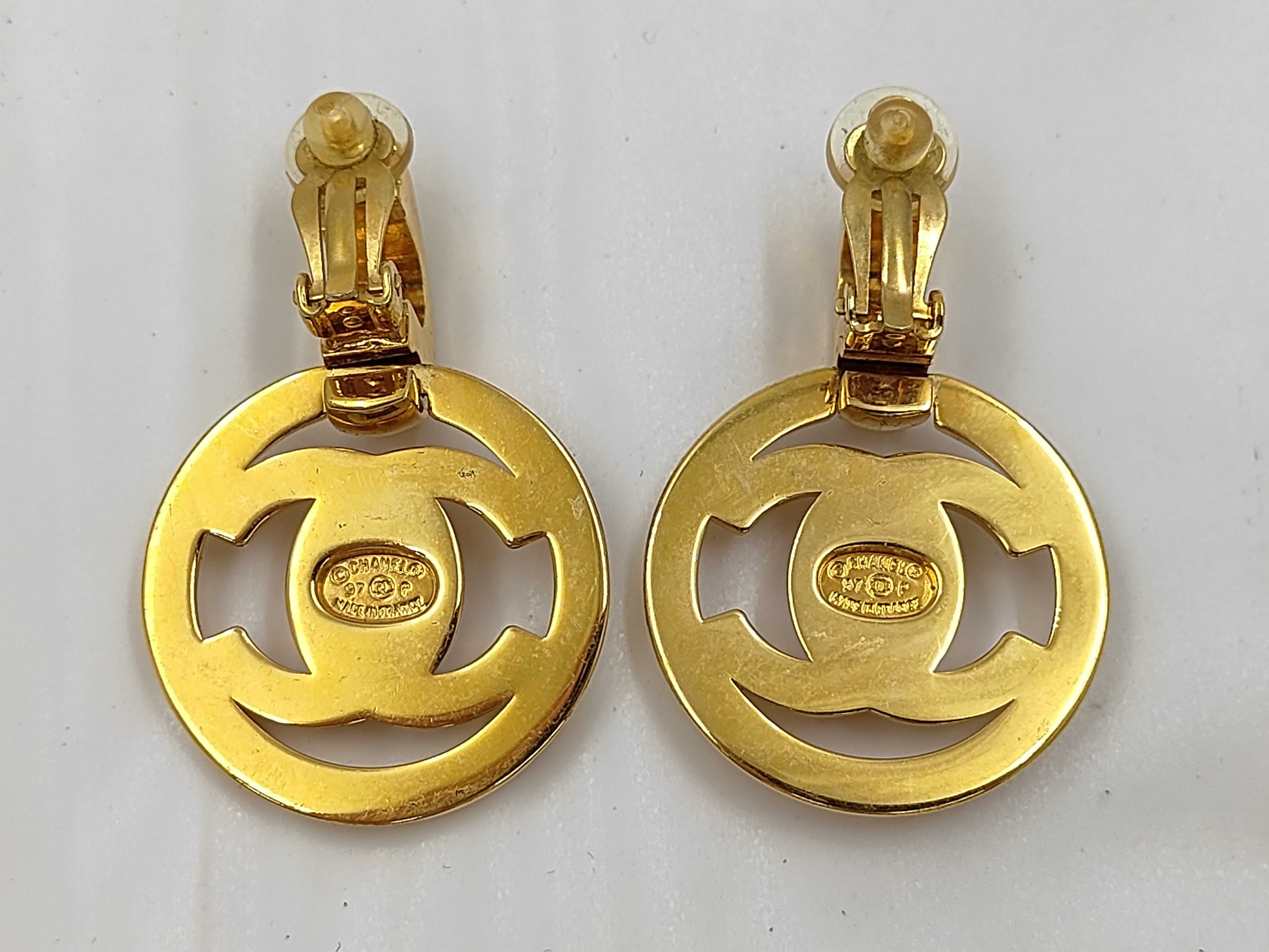 Coco Mark Turnlock Earrings 97P — view 2
