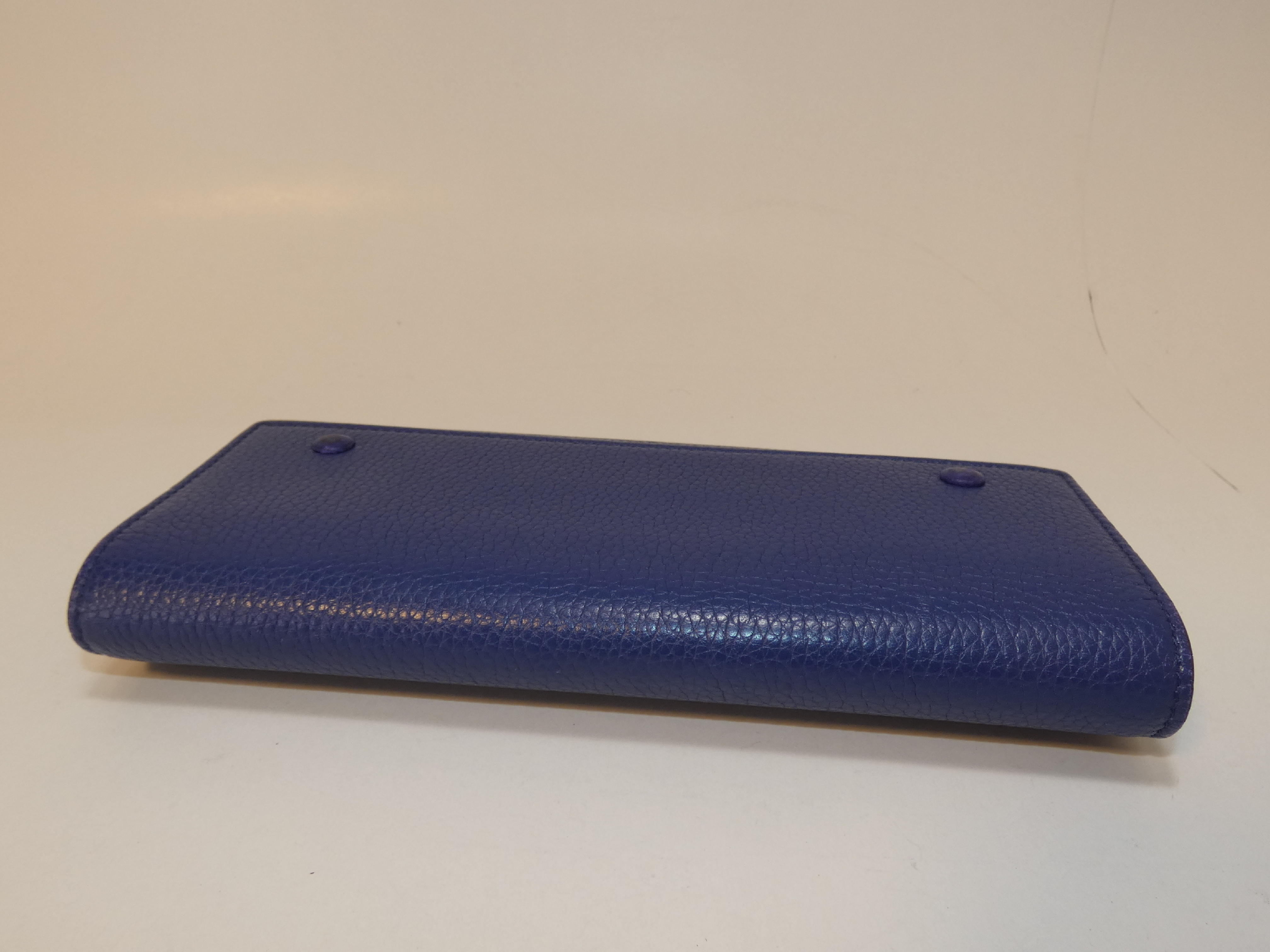 Leather Flap Long Wallet — view 3