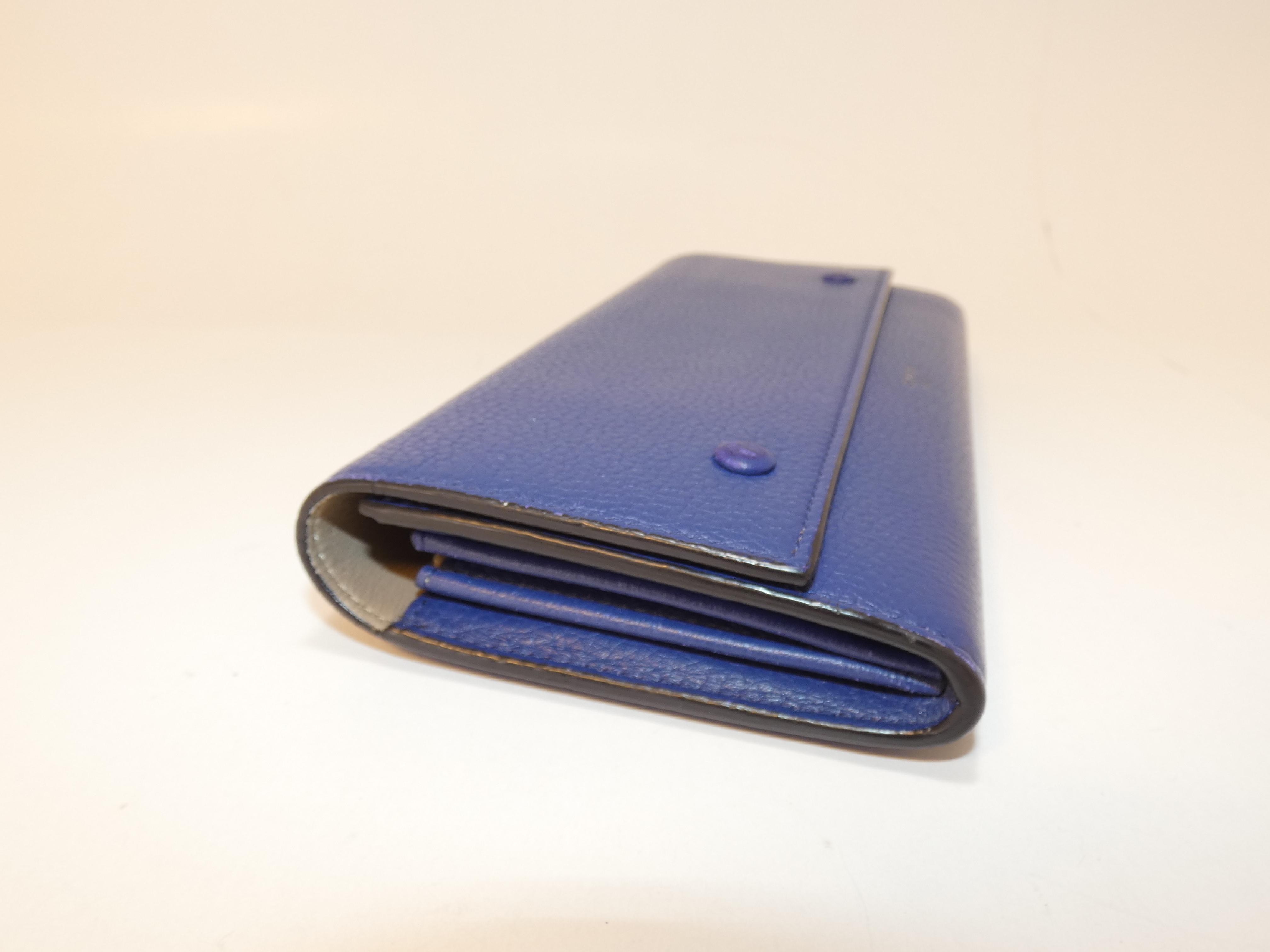 Leather Flap Long Wallet — view 5