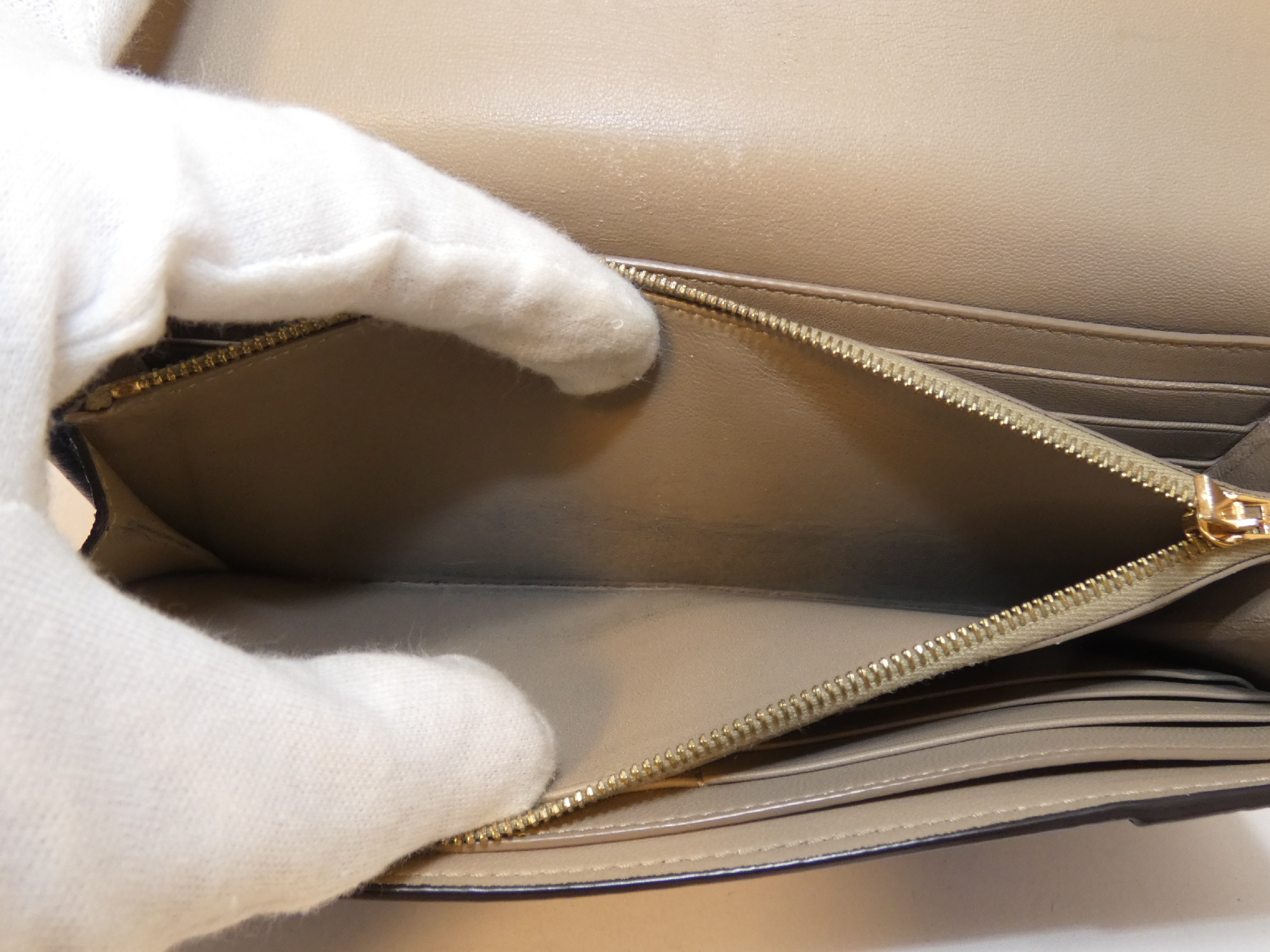 Leather Flap Long Wallet — view 8