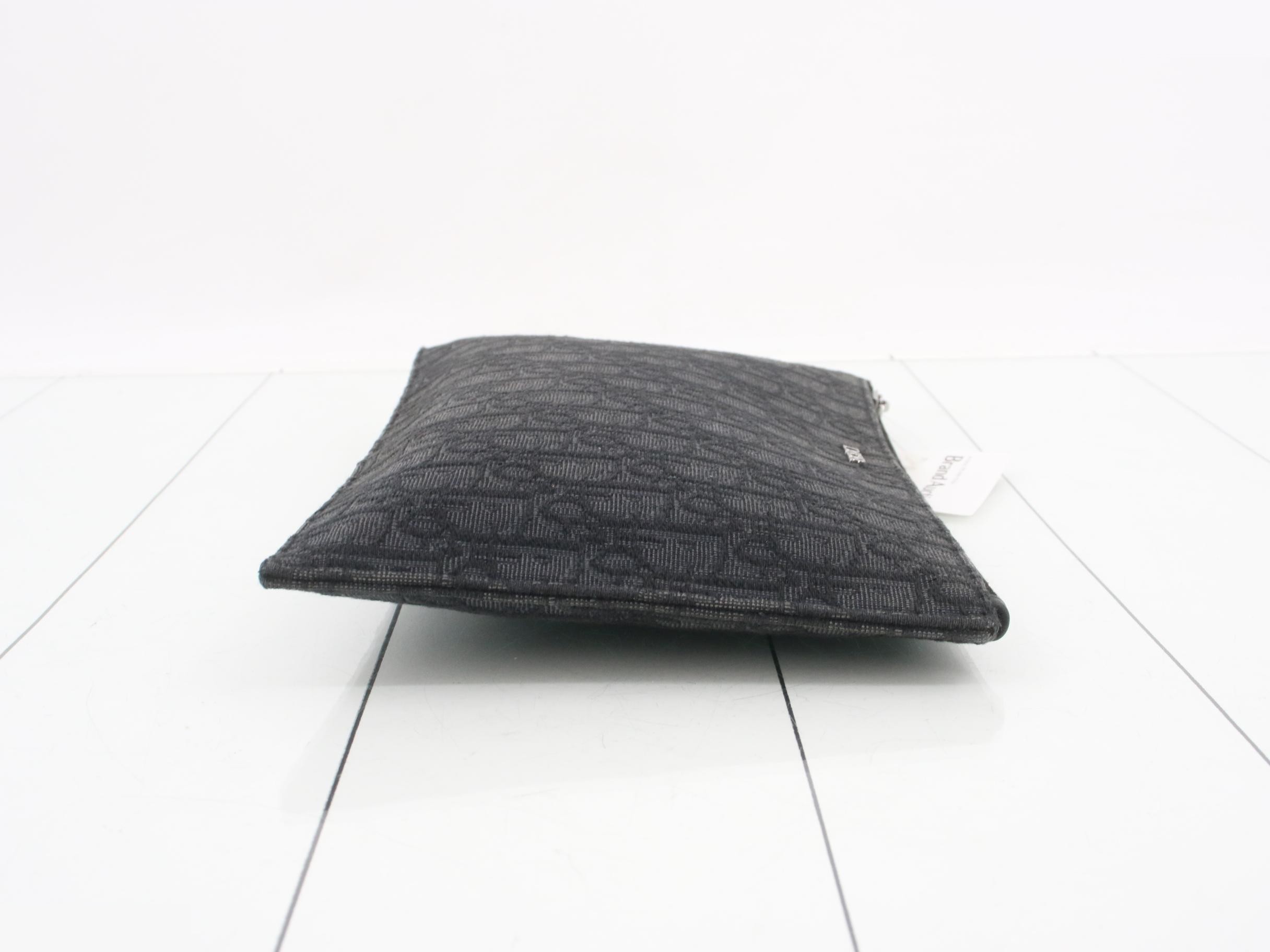 Clutch, Oblique Leather — view 3
