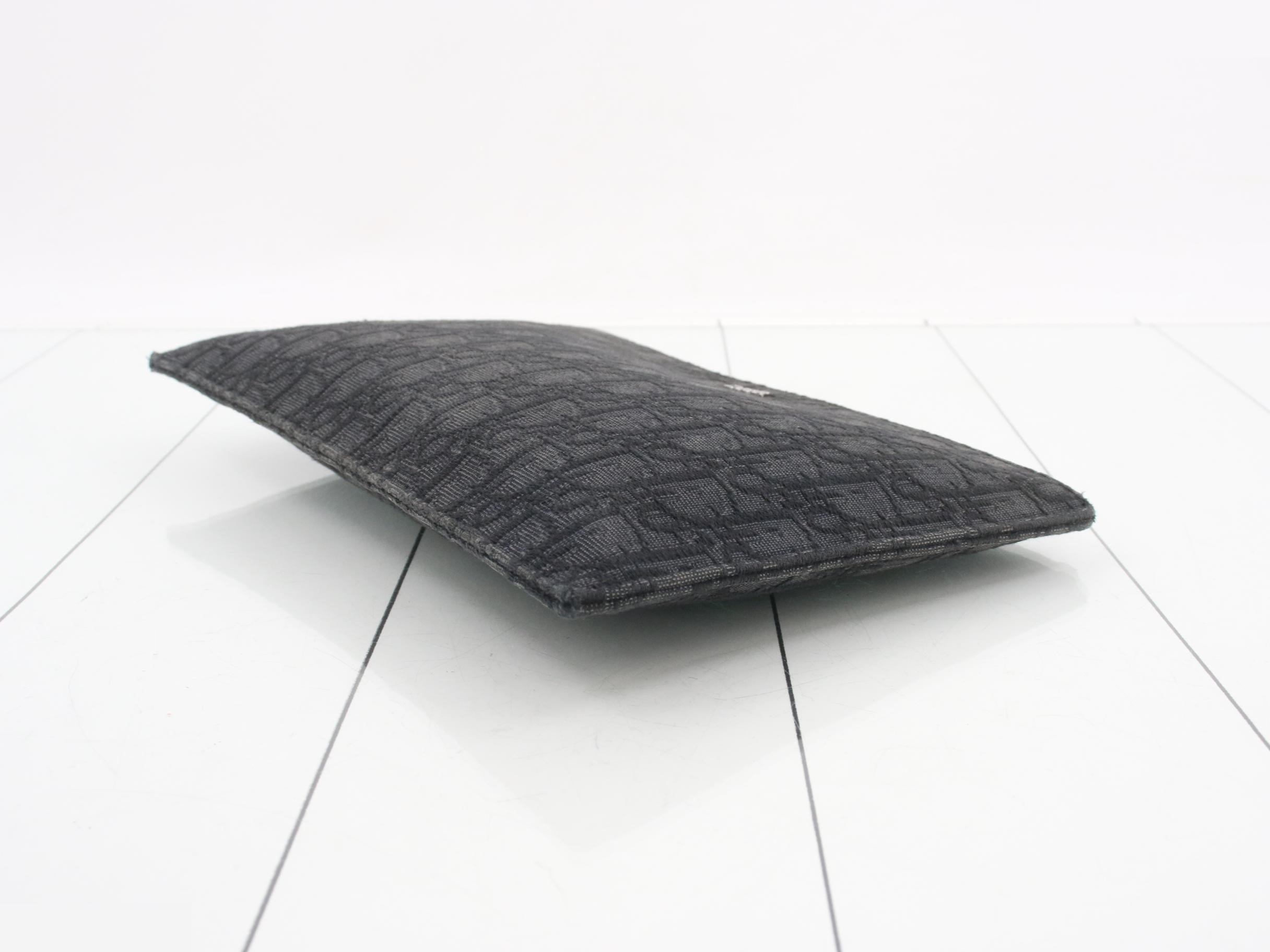 Clutch, Oblique Leather — view 6