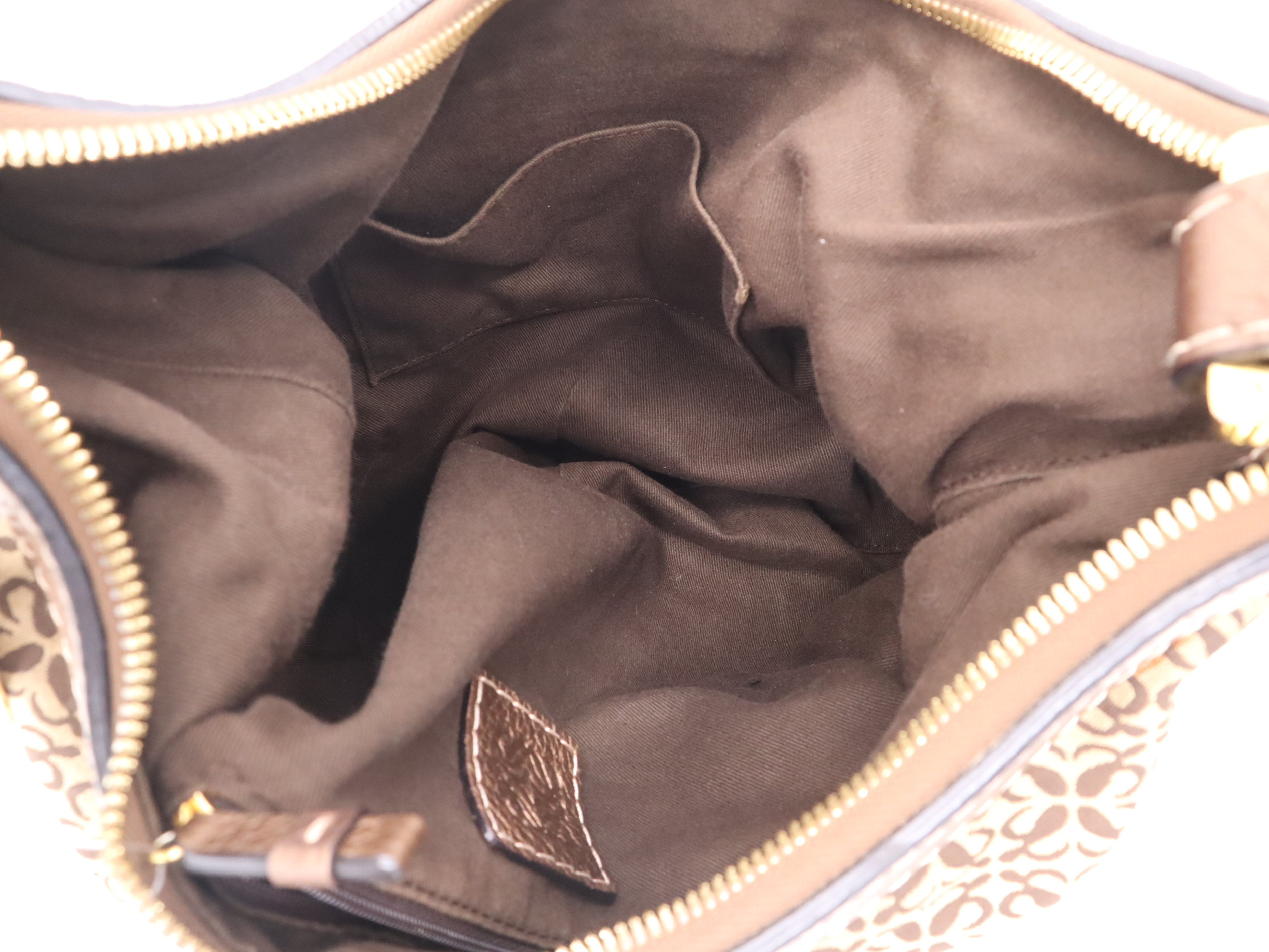 New Road Beige Brown Shoulder Bag with Dust Bag — view 11