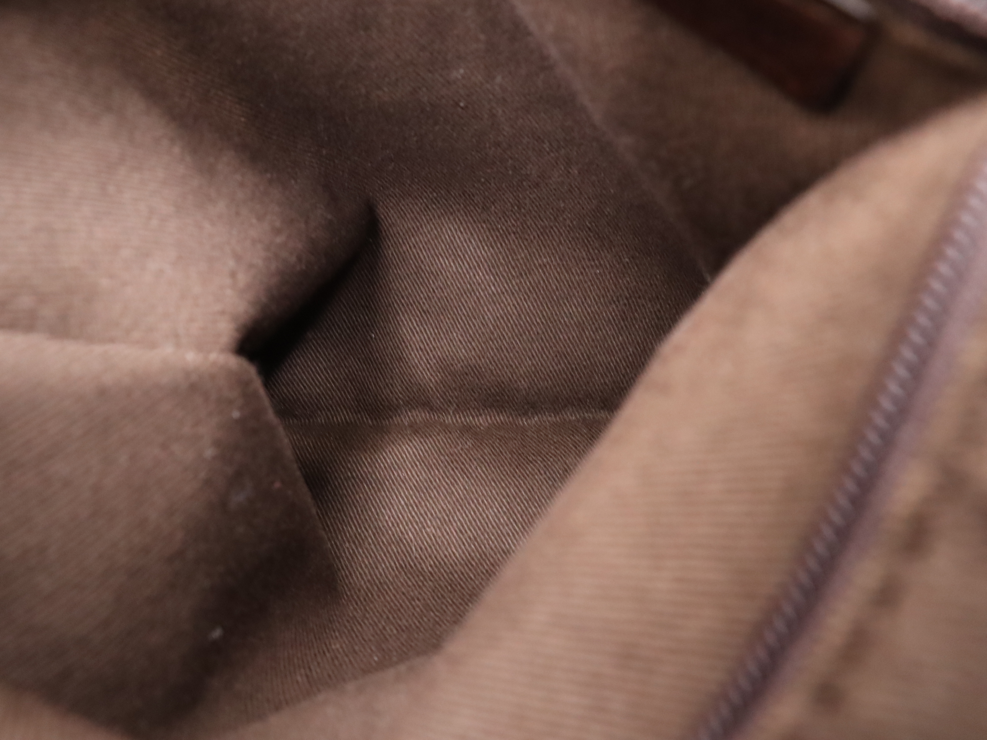 New Road Beige Brown Shoulder Bag with Dust Bag — view 12