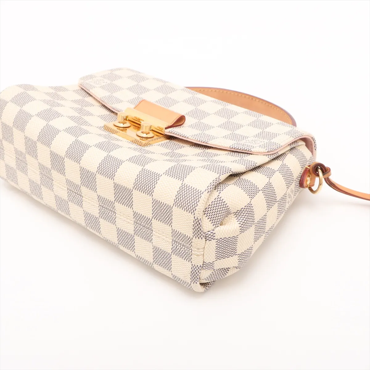 Damier Azur Croisette N41581 FL1168 White RFID reaction — view 3
