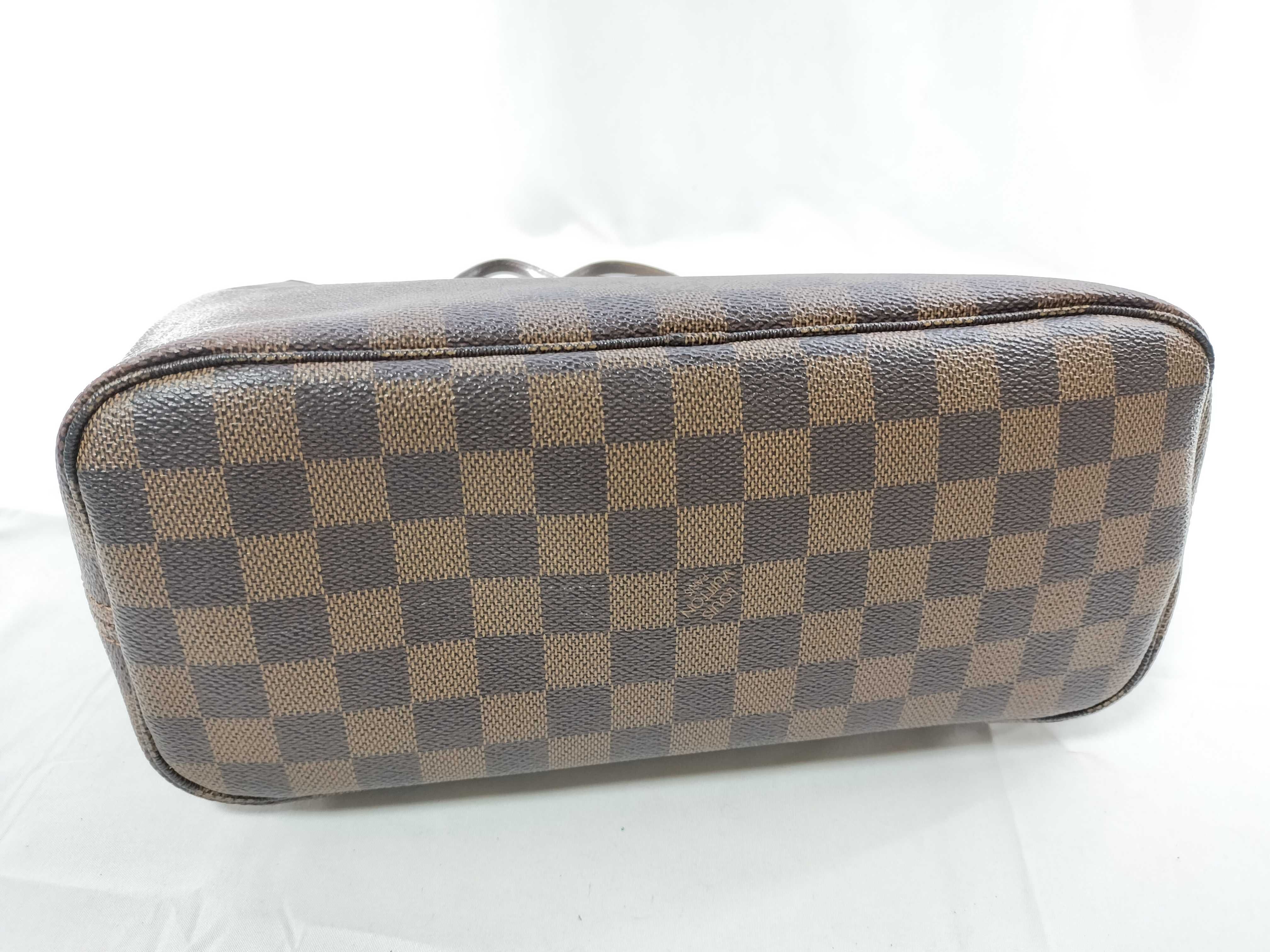 Damier N51105 Neverfull MM Tote Bag — view 8