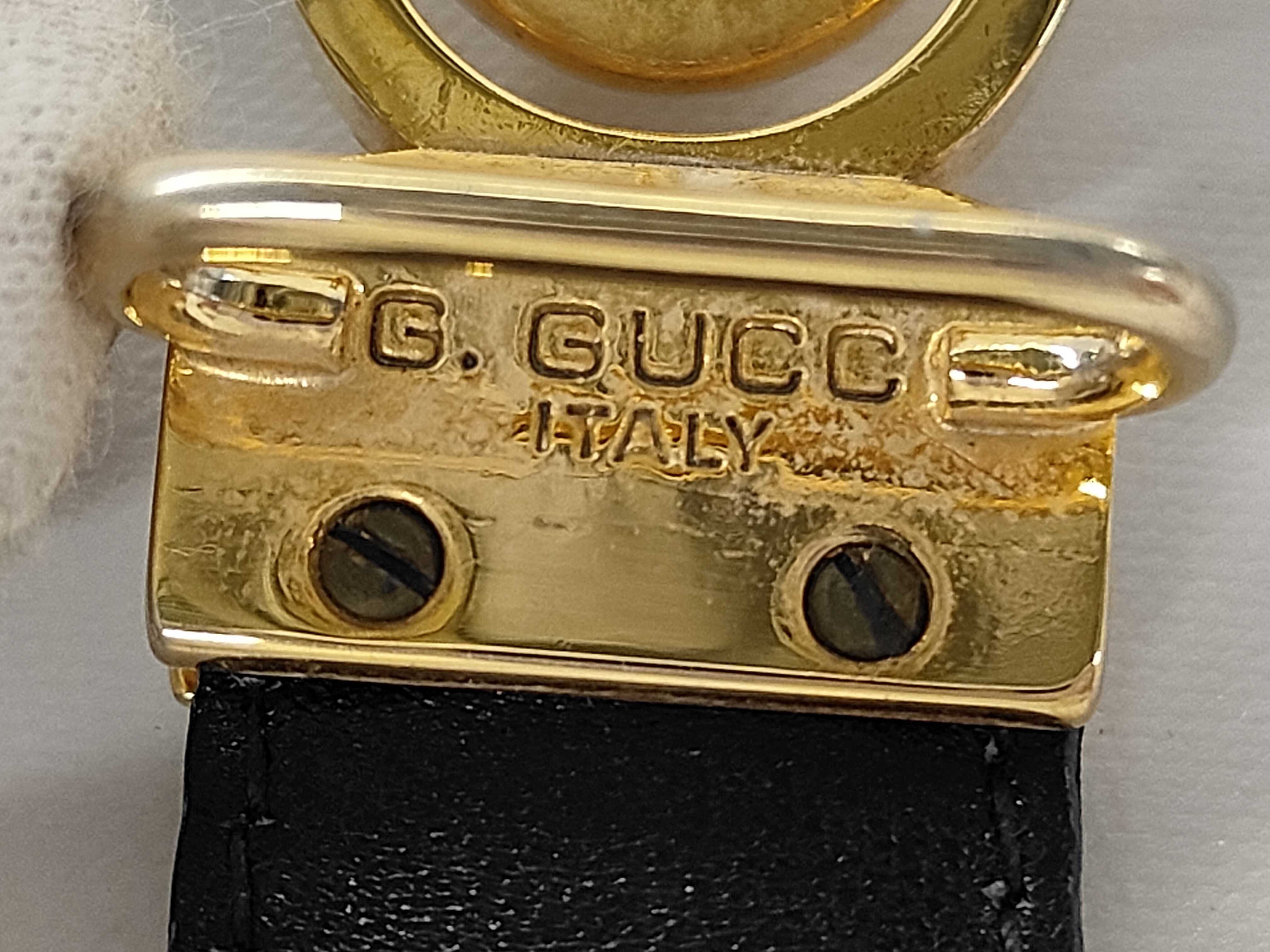 Leather/Gold Hardware Belt — view 6