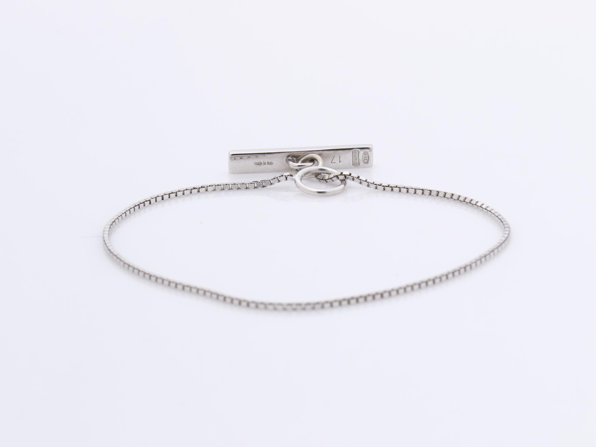 750WG, 2.68g, stamp #17, wrist circumference approximately 16cm — view 4