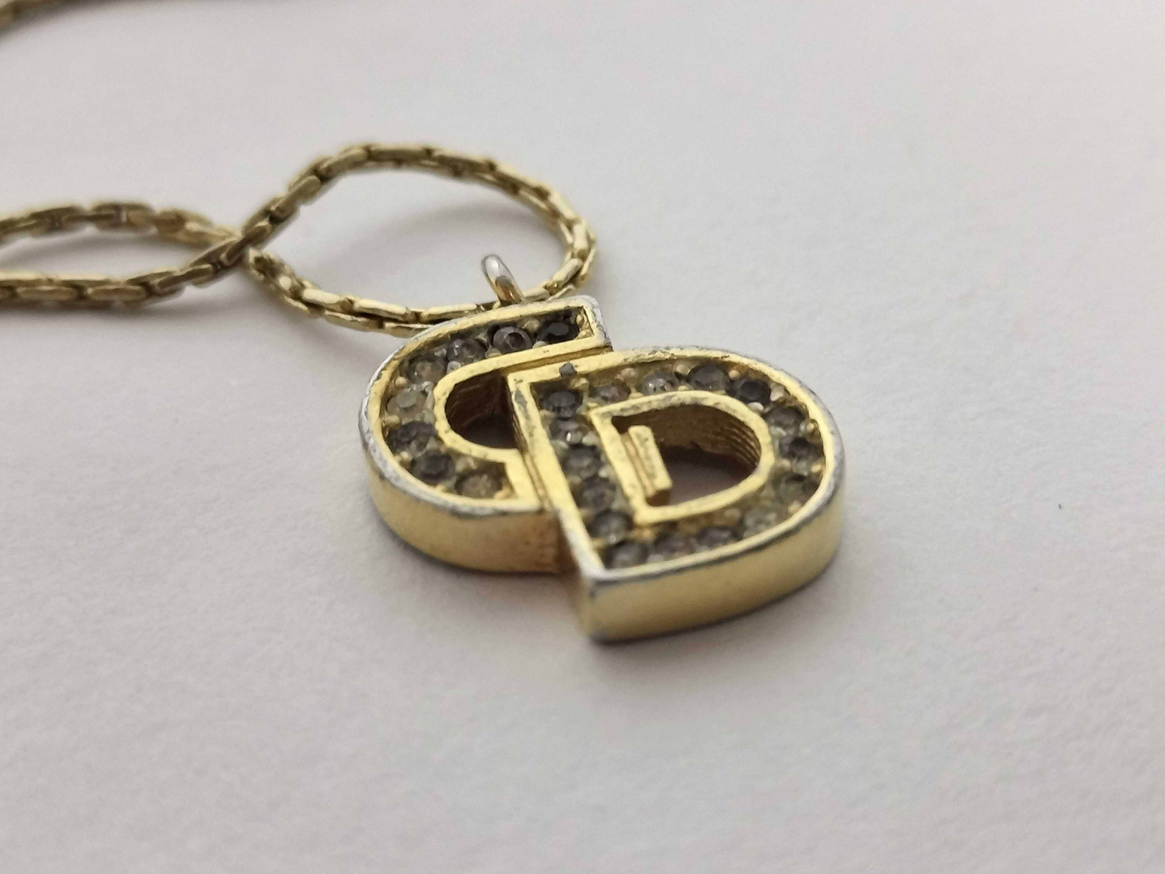 CD Logo Rhinestone Bracelet Bracelet/Bangle — view 9