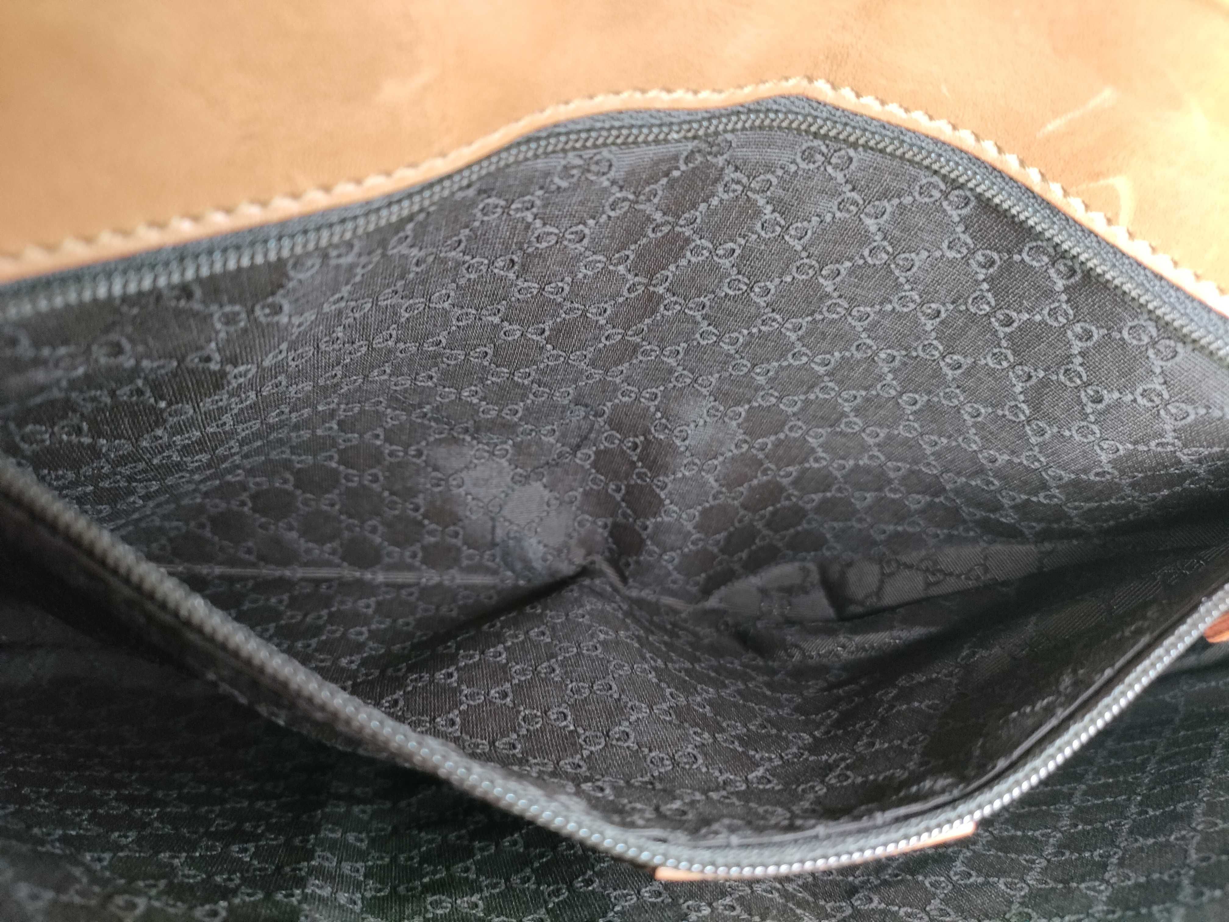 Jackie Gucci All Leather Sherry Line Jackie Shoulder Bag — view 11