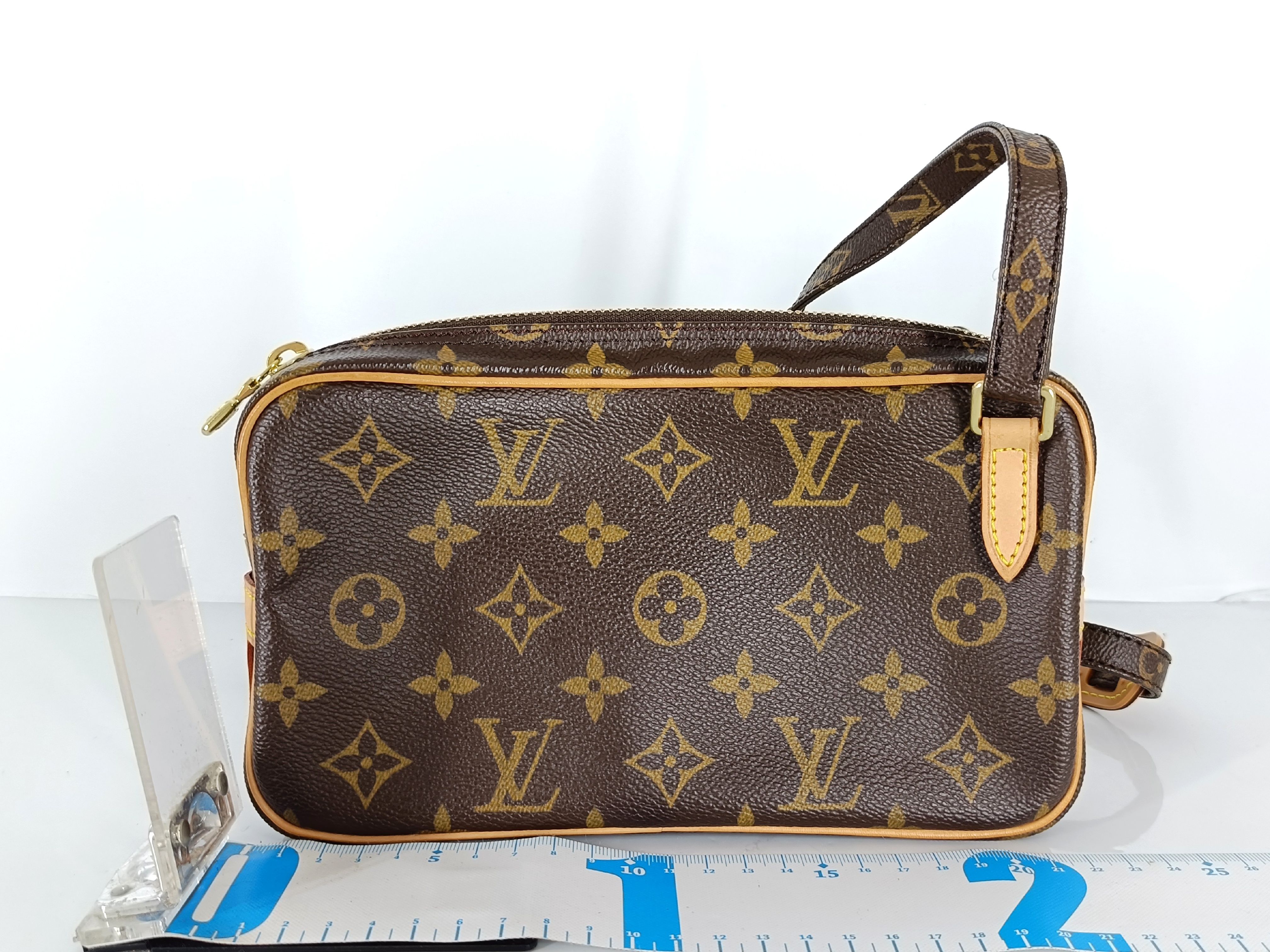 Monogram Pochette Marly Bandoulière M51828 Brown DU1003 Shoulder Bag — view 2