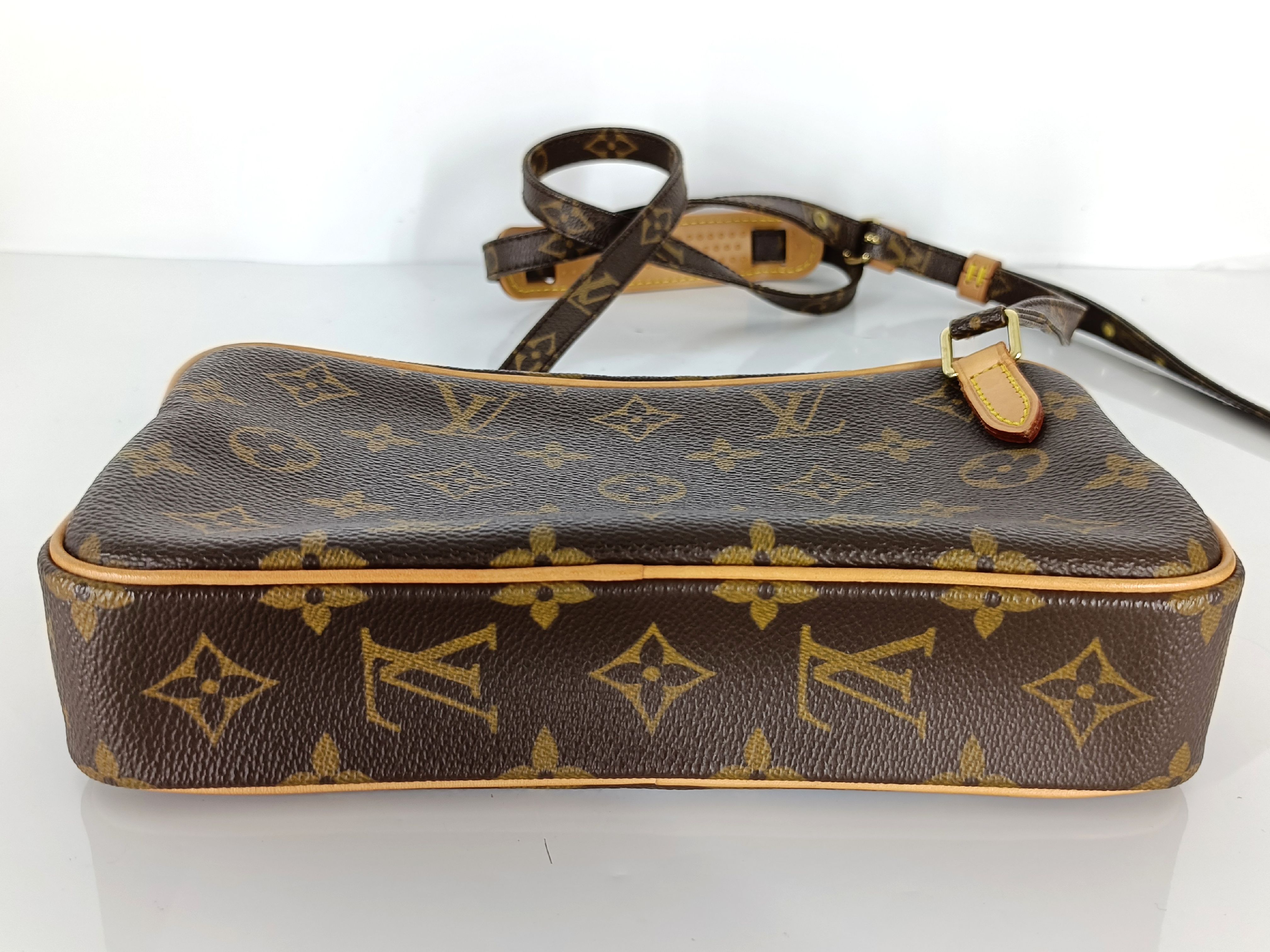 Monogram Pochette Marly Bandoulière M51828 Brown DU1003 Shoulder Bag — view 8