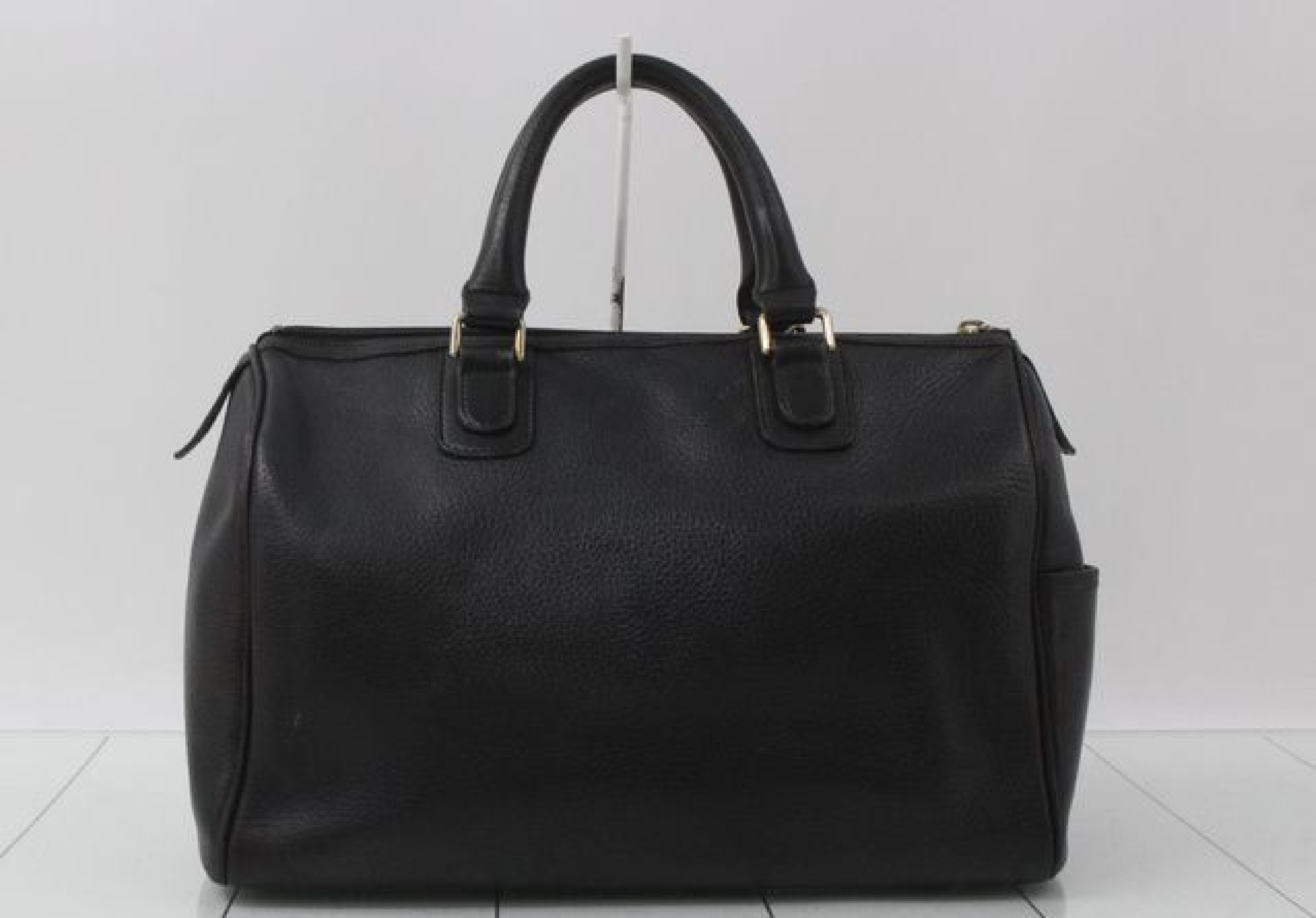Leather Mini Boston Bag — view 2