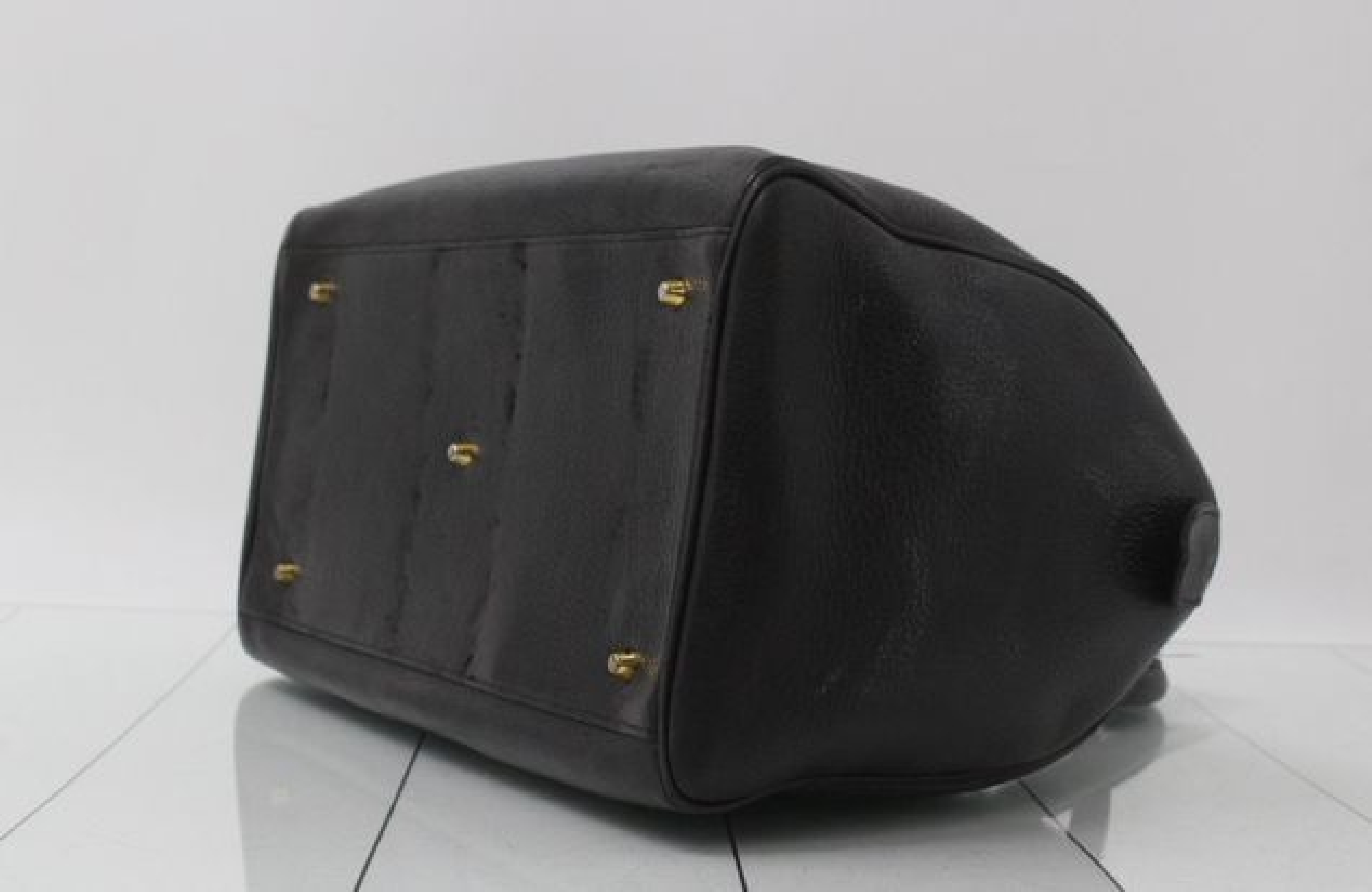 Leather Mini Boston Bag — view 3