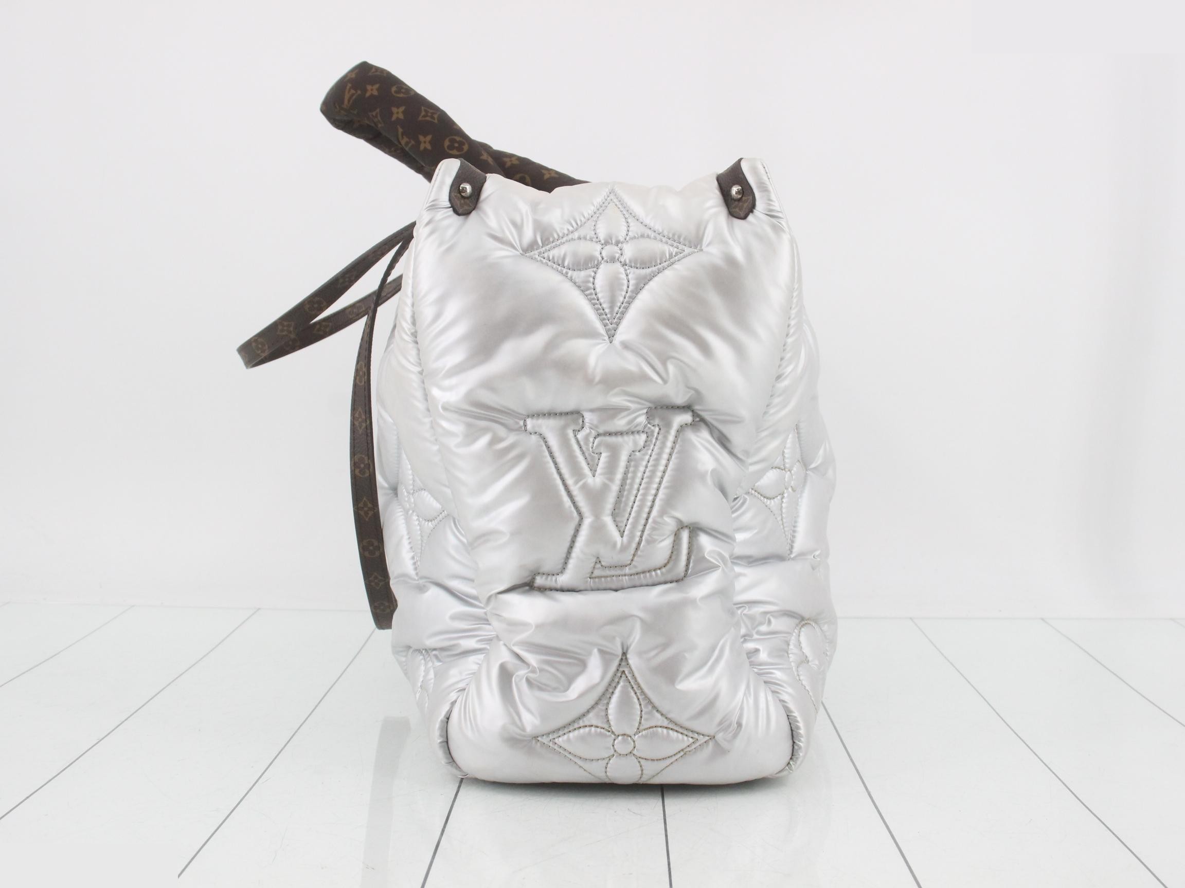 Monogram On-The-Go Pillow Tote Bag — view 3