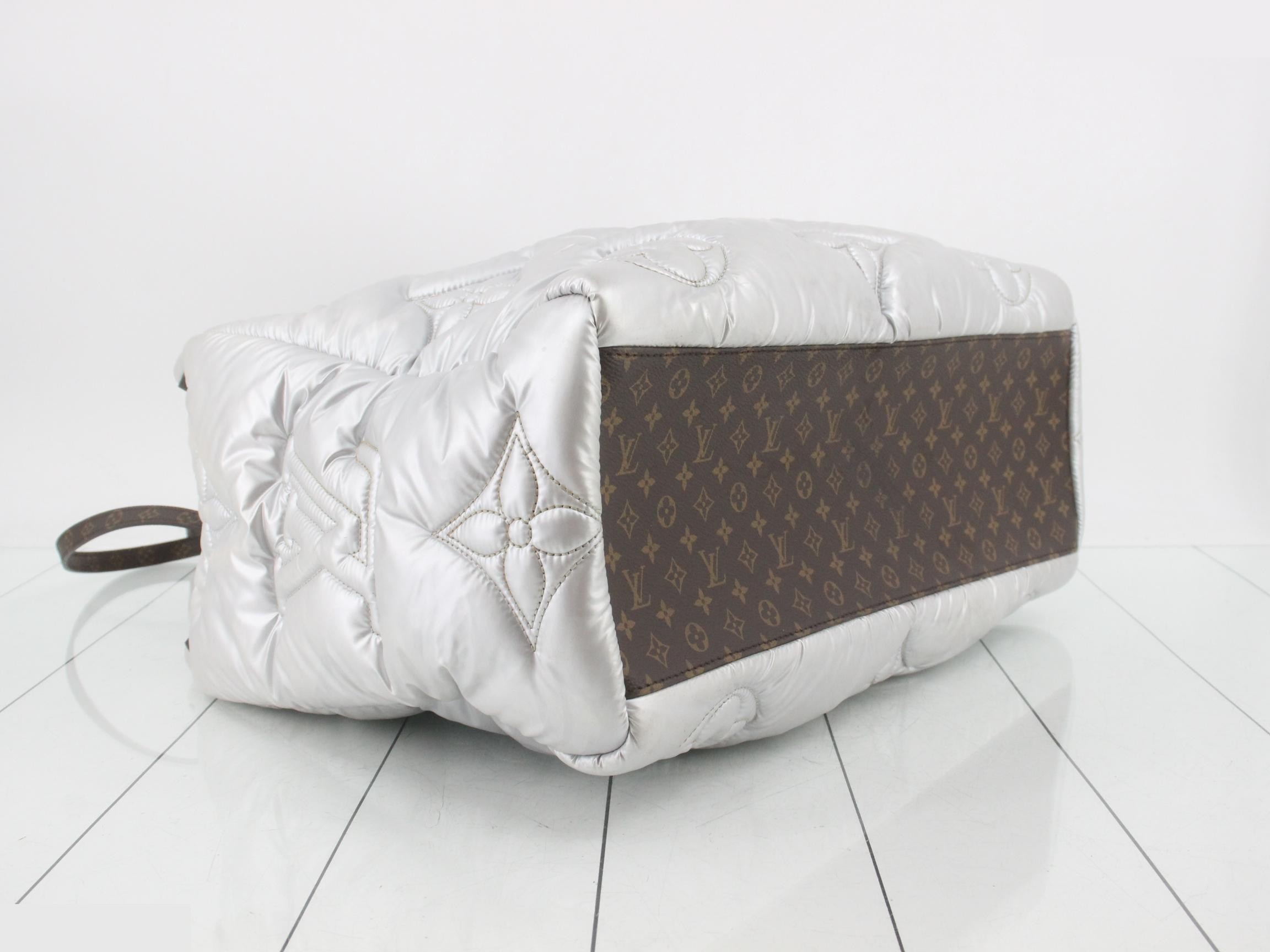 Monogram On-The-Go Pillow Tote Bag — view 5