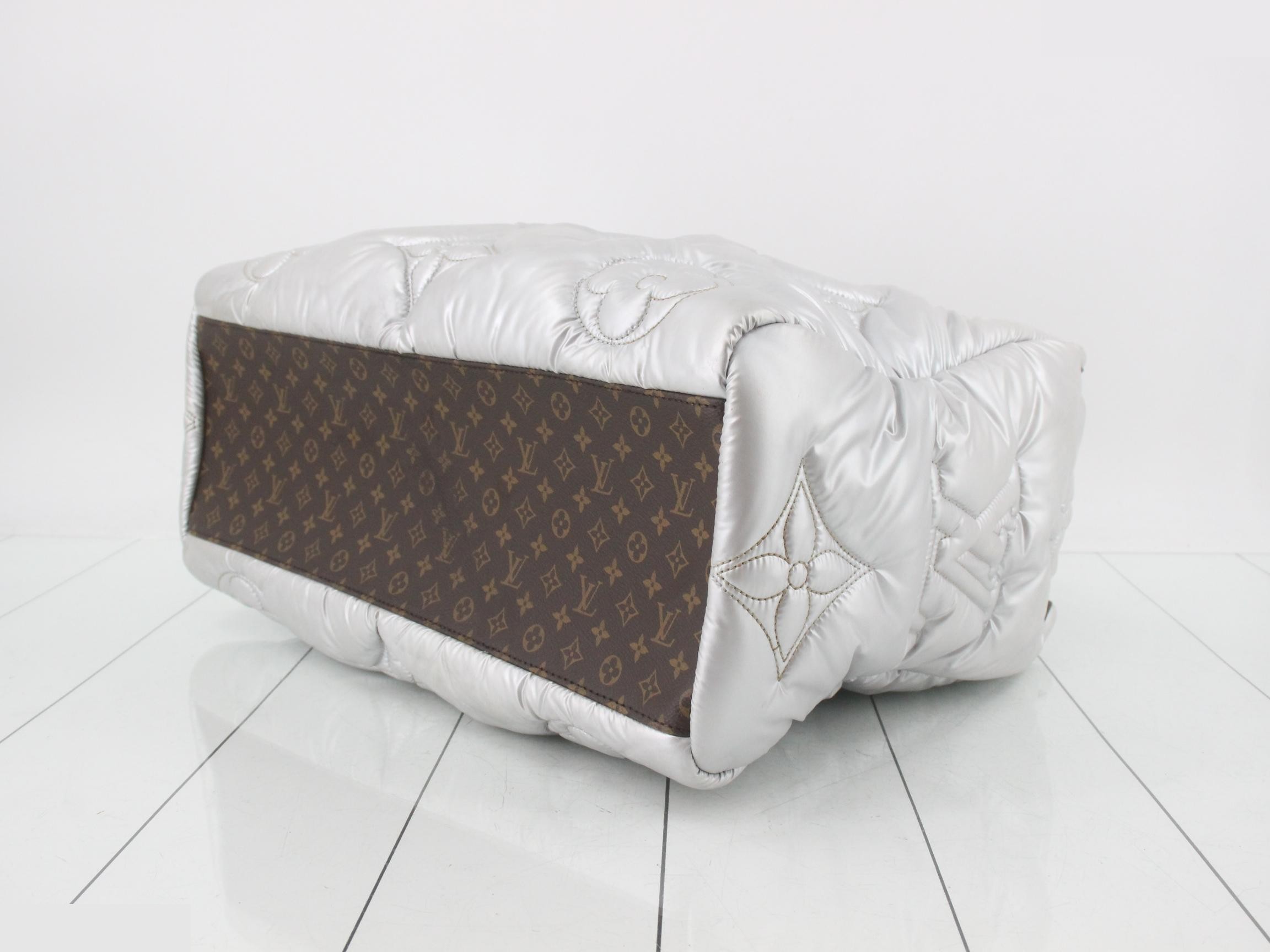 Monogram On-The-Go Pillow Tote Bag — view 6