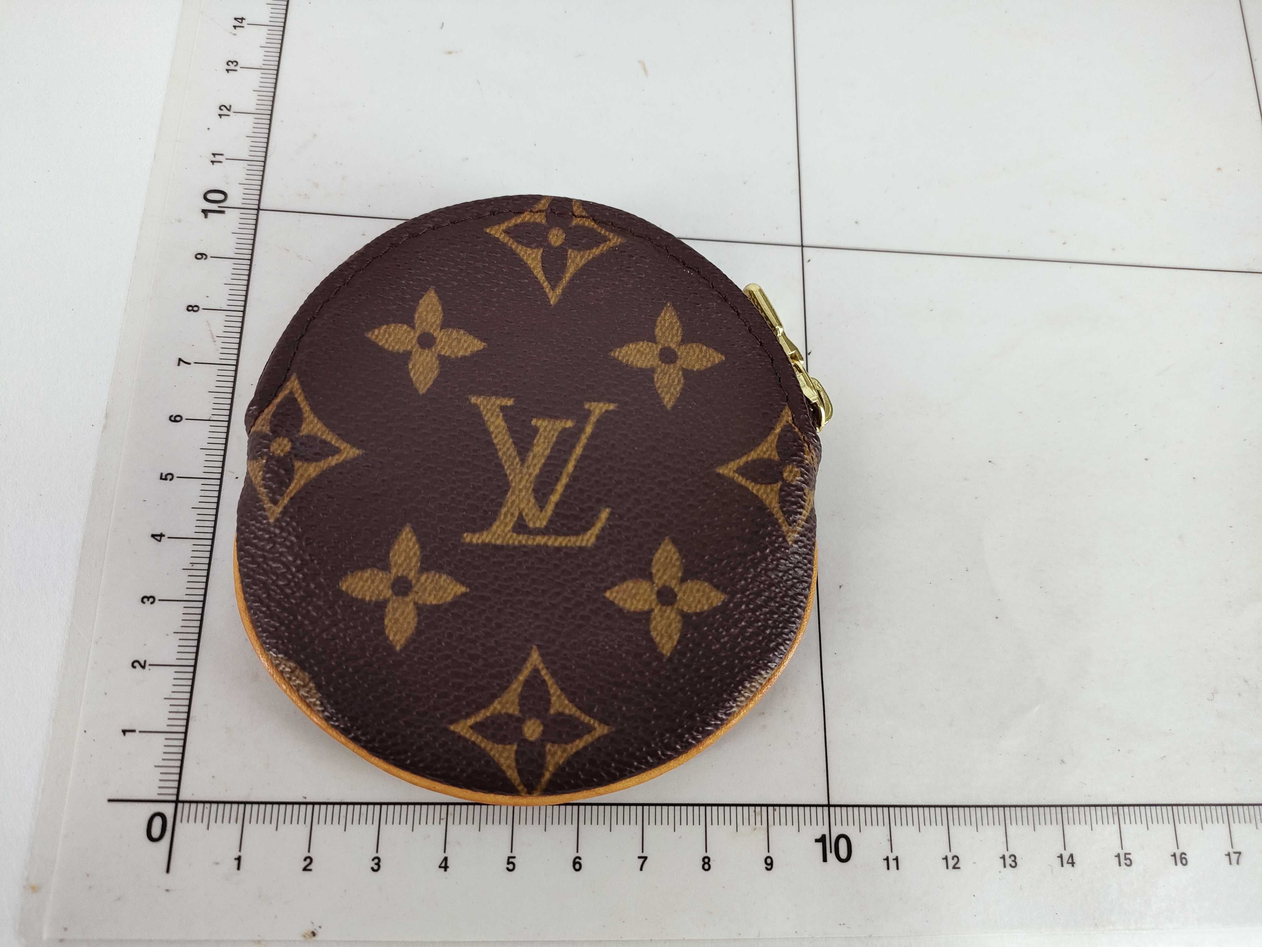 Monogram Vuitton Portemonnaie Rond Coin Case — view 2