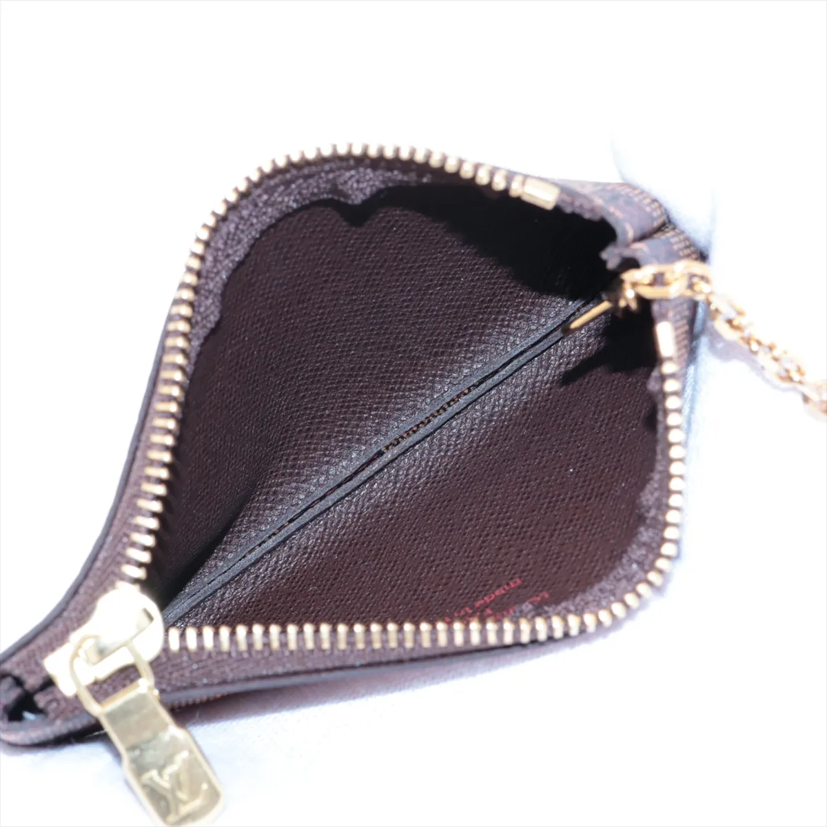 Damier Pochette Clé N62658 CT1201 Brown Coin Case — view 3