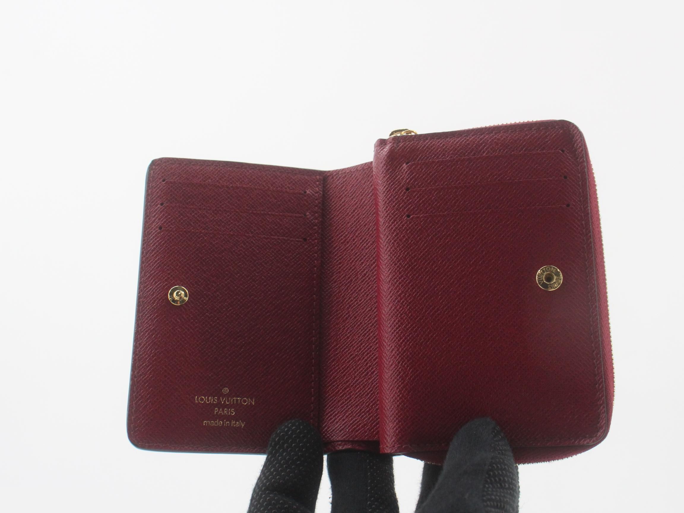 Monogram Portefeuille Lou Fuchsia with box — view 4