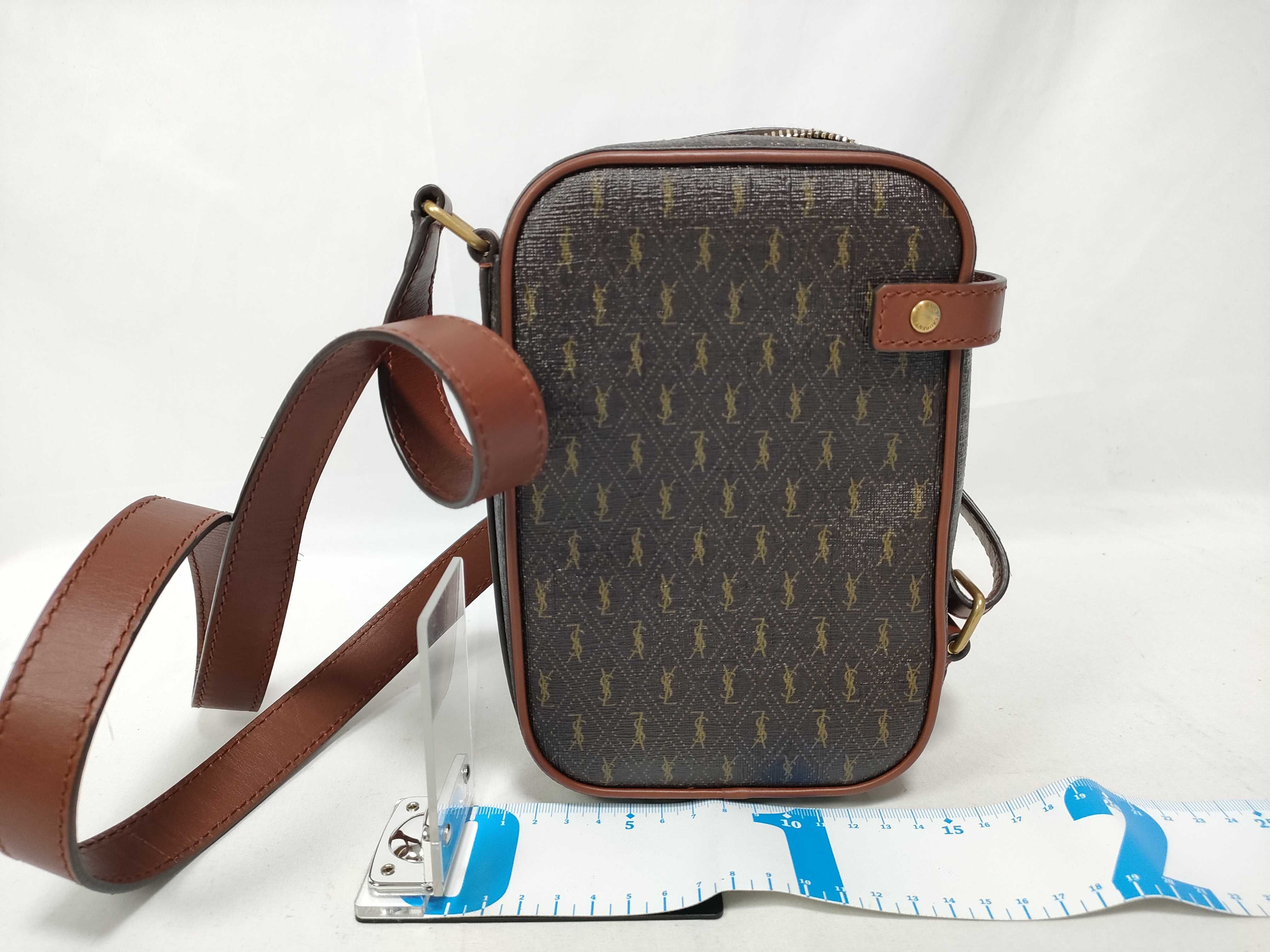 PVC x Leather Shoulder Bag, Brown, 685534 (Shoulder Bag) — view 2