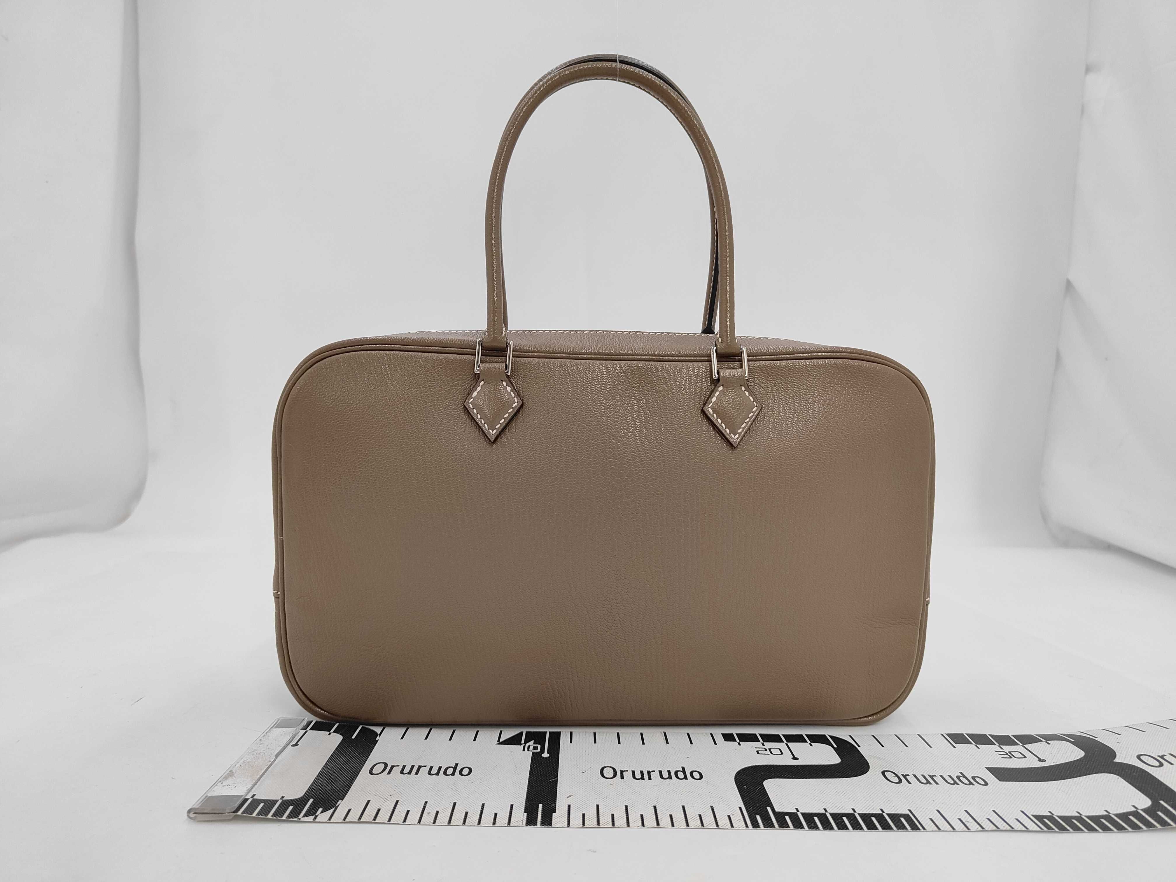 Plume Elan 28 X-stamp Chevre leather handbag — view 2