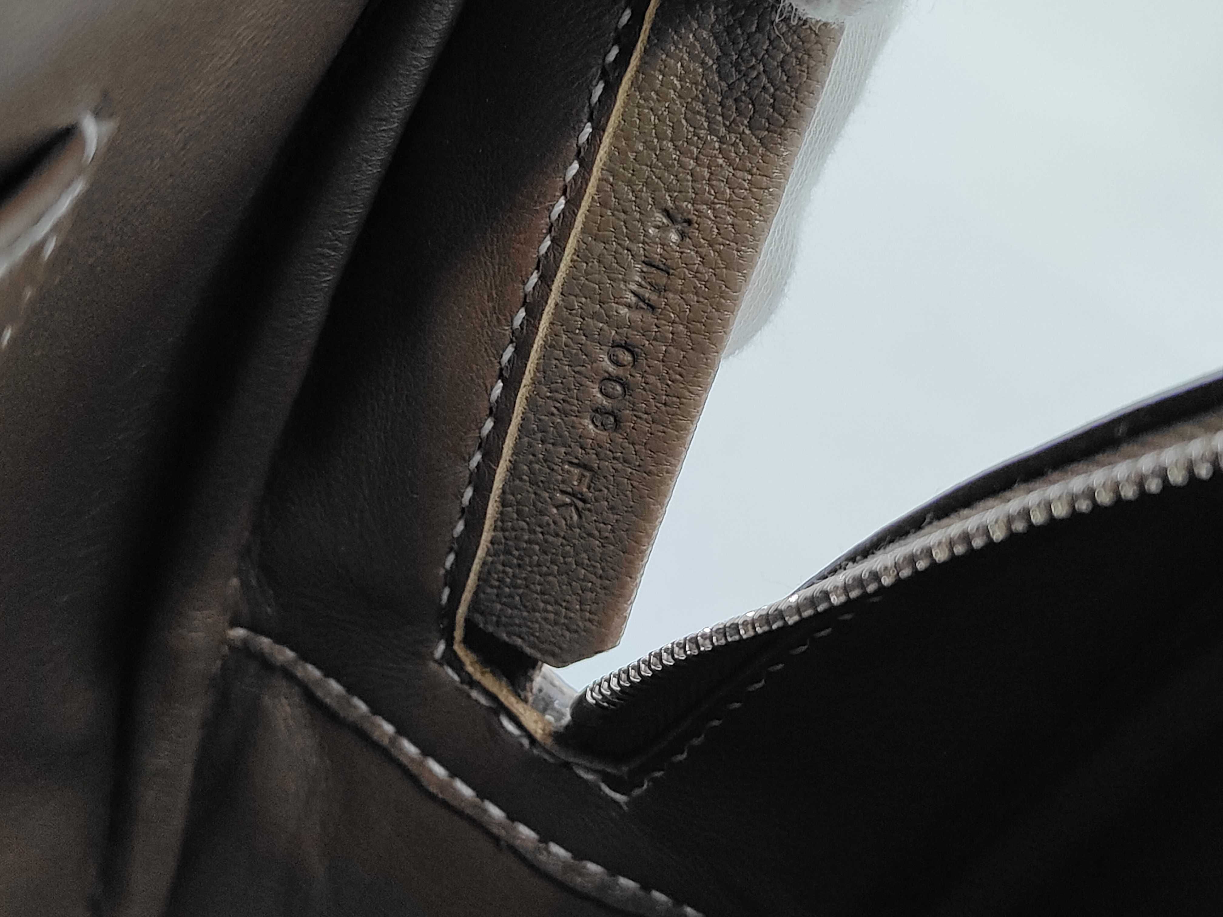Plume Elan 28 X-stamp Chevre leather handbag — view 11