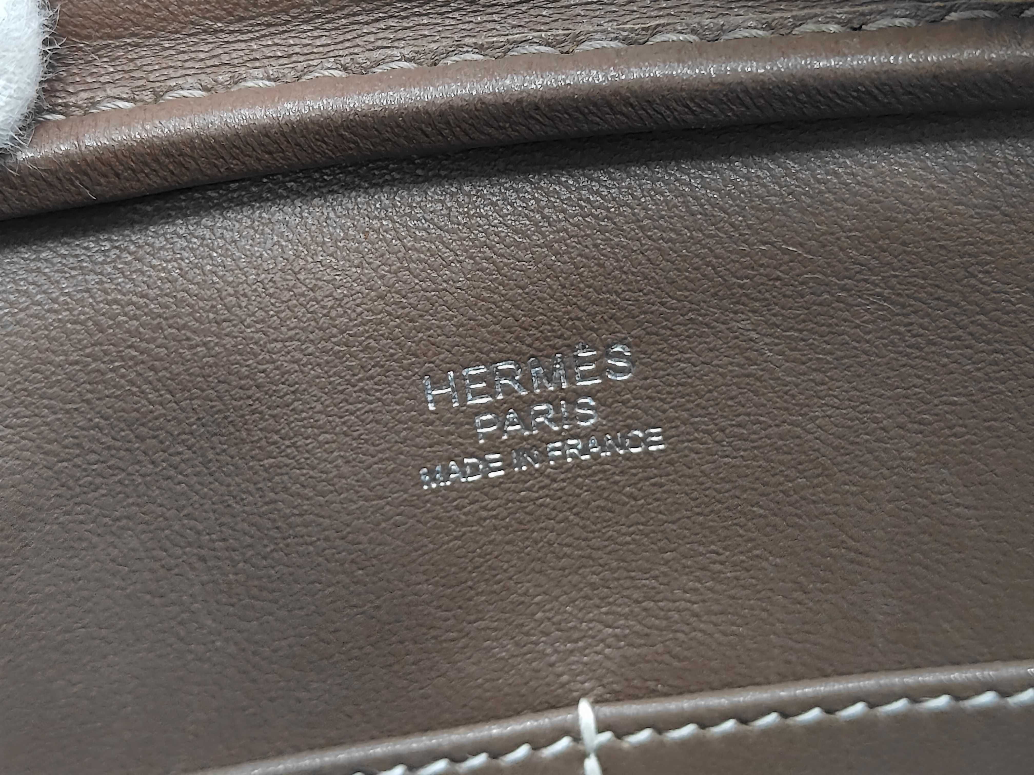 Plume Elan 28 X-stamp Chevre leather handbag — view 9