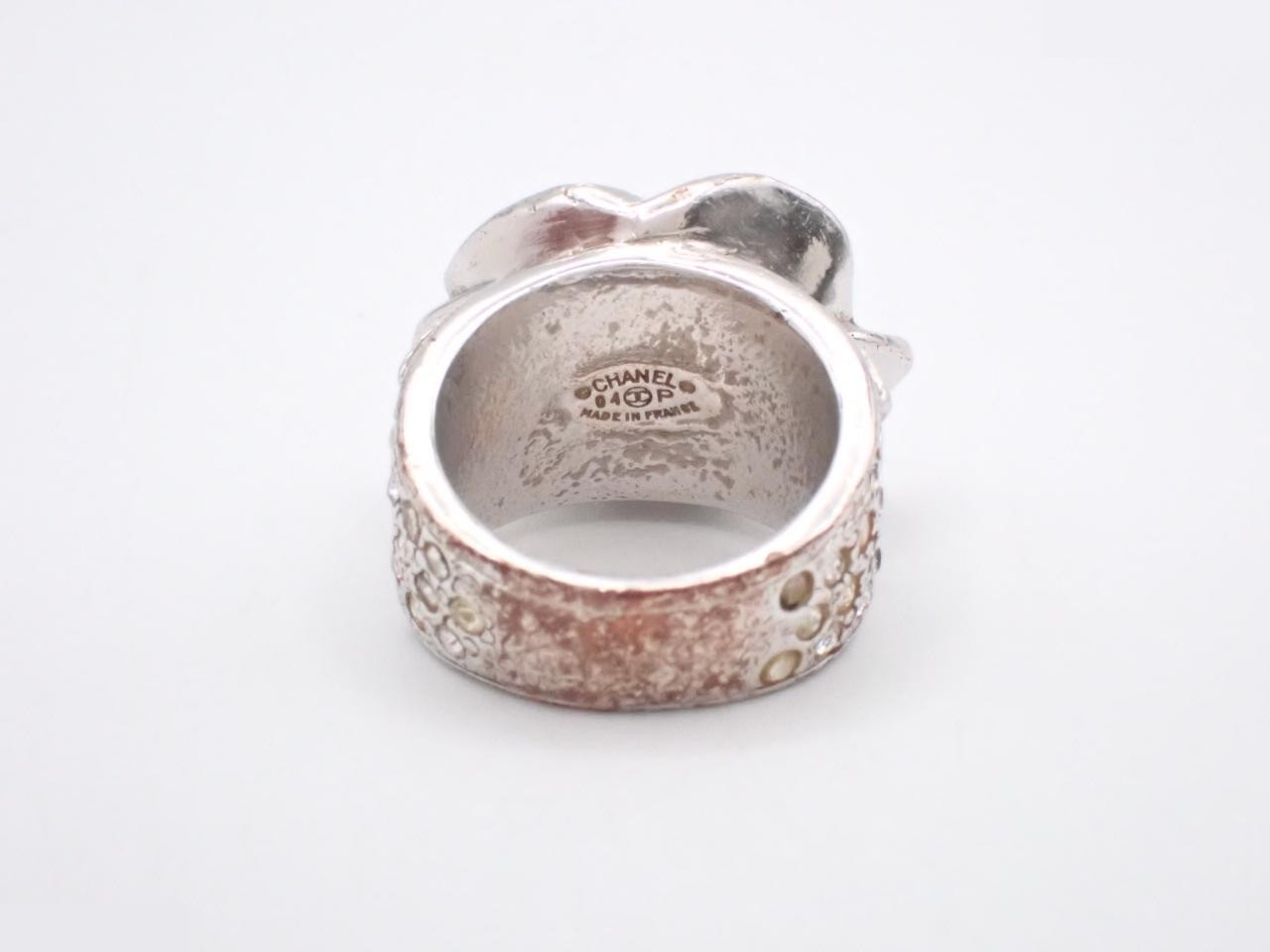 Coco Mark Rhinestone Ring #12 04P — view 2