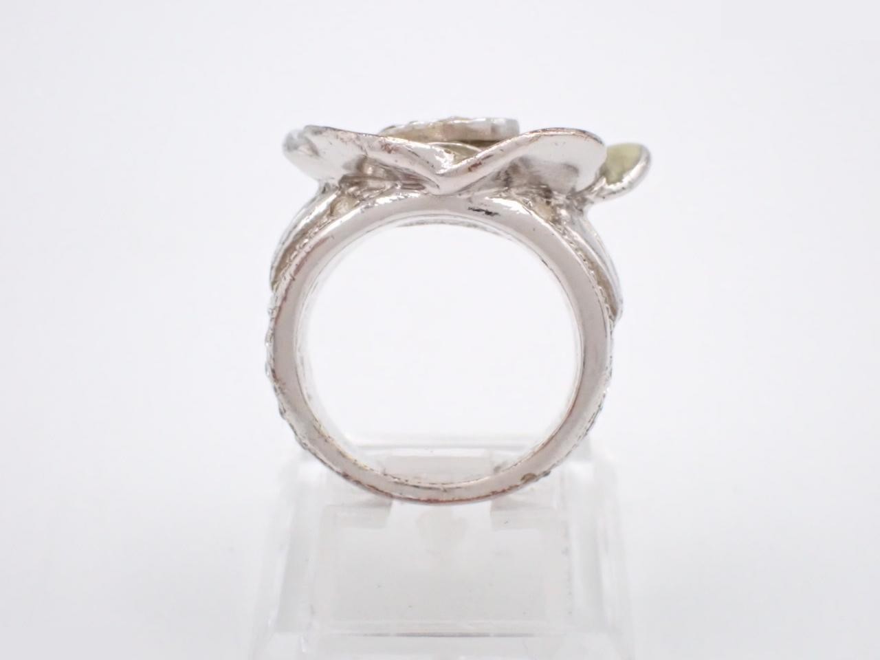 Coco Mark Rhinestone Ring #12 04P — view 3
