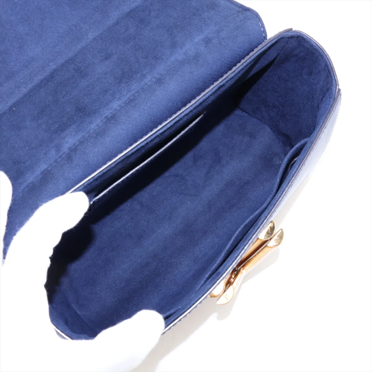 Epi Twist MM M53090 Navy with Mirror — view 7
