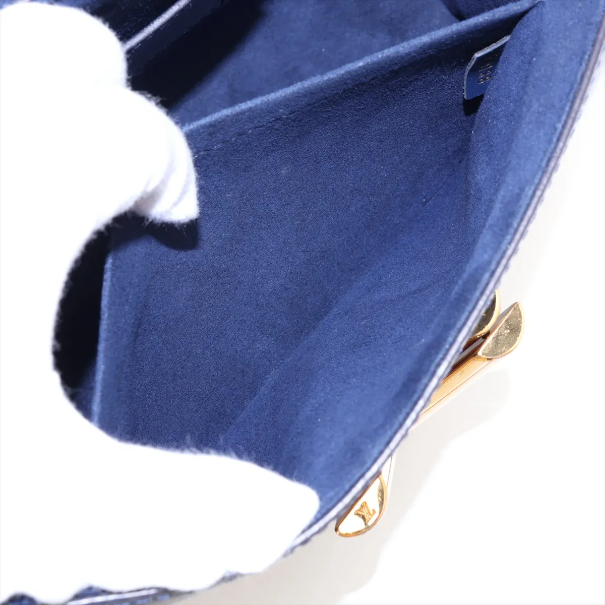 Epi Twist MM M53090 Navy with Mirror — view 9