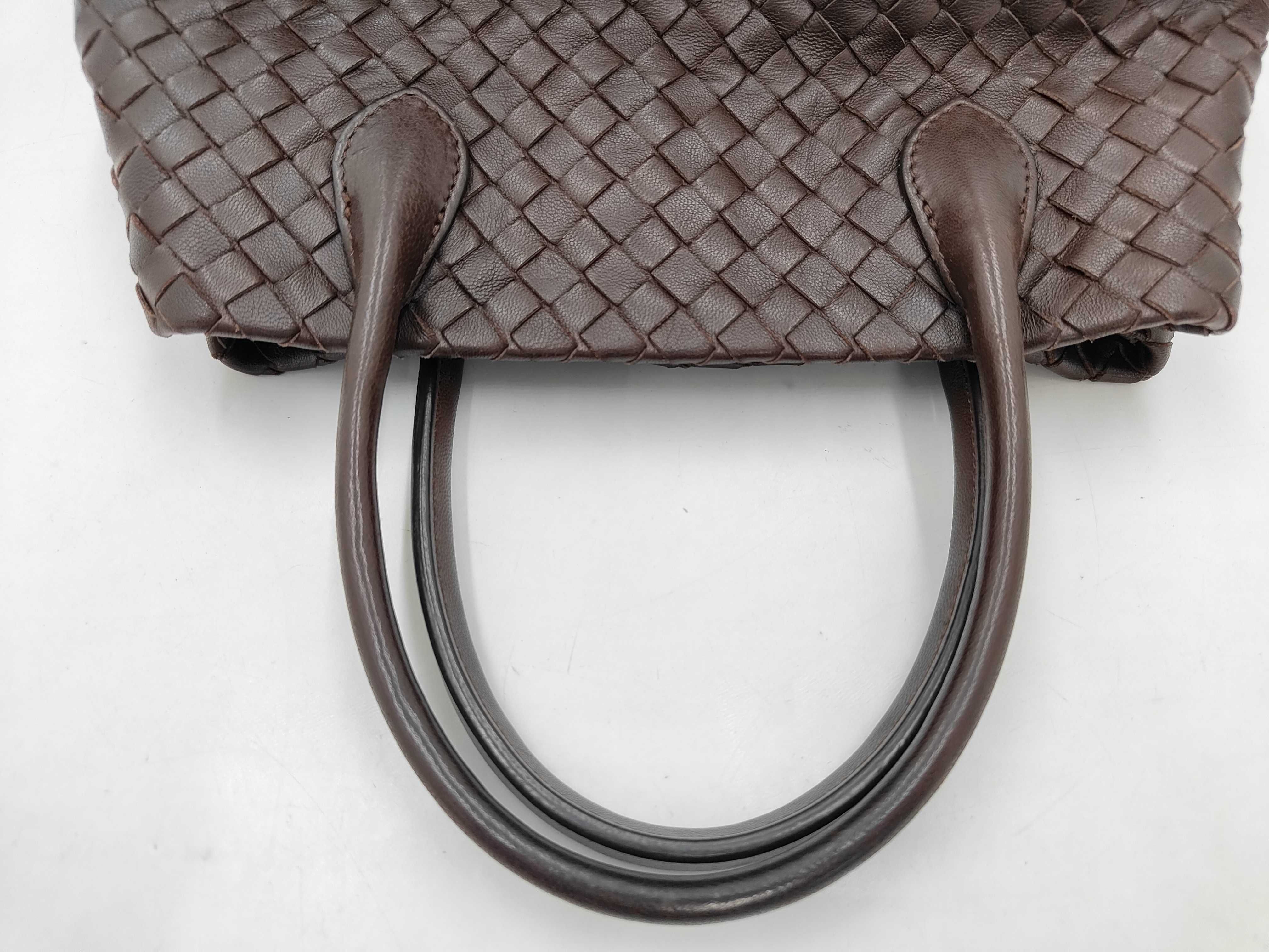Nappa Intrecciato Bucket Bag Handbag — view 4