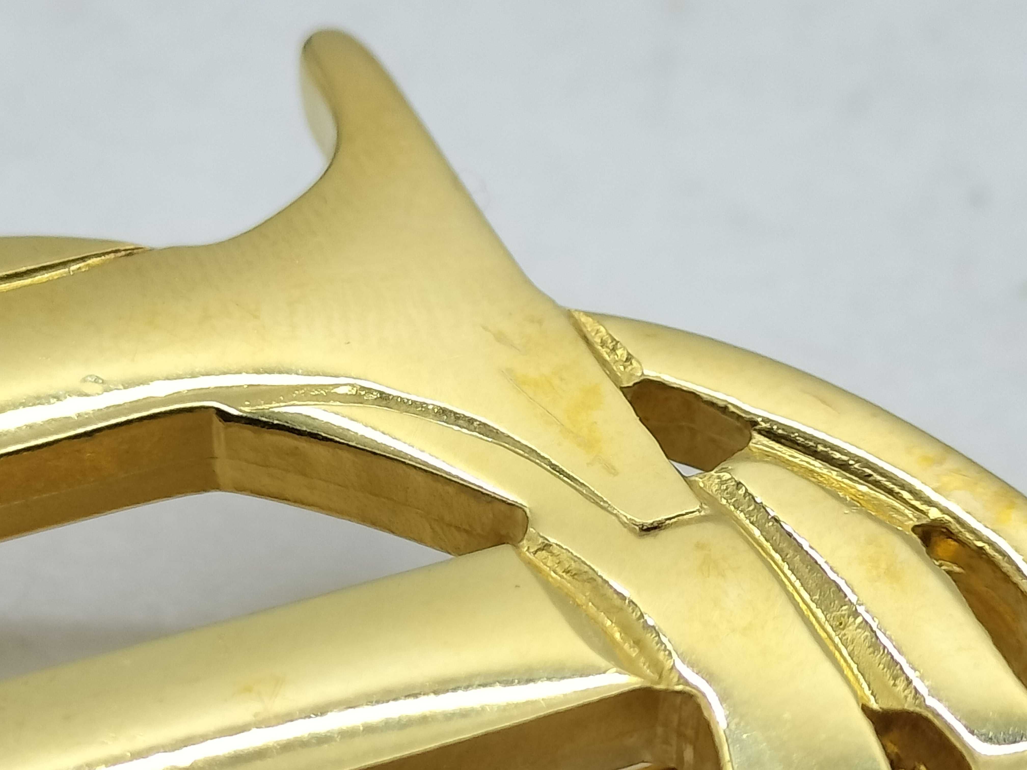 logo brooch — view 8