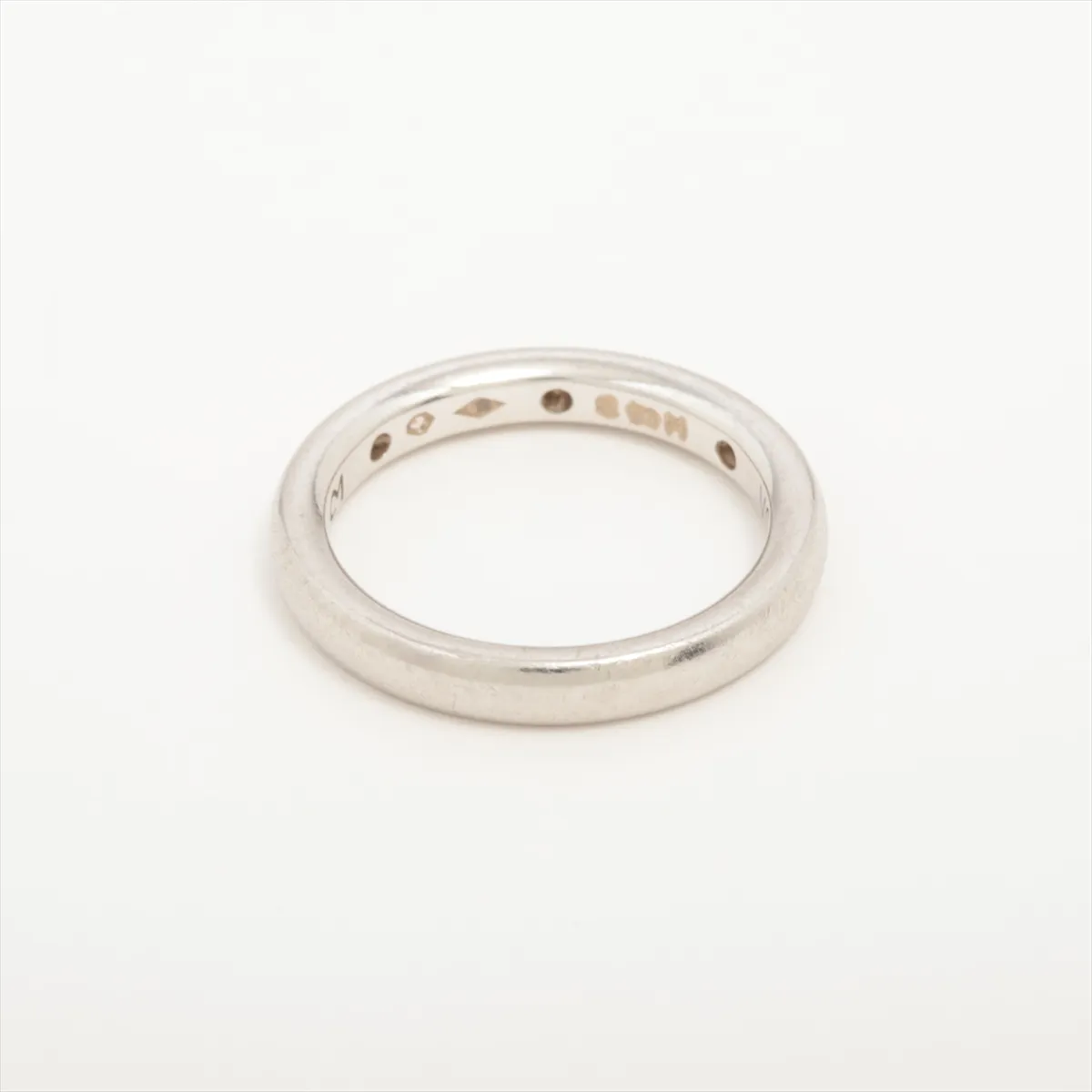 Infinie Etoile 3P Diamond Ring, Pt950, 4.4g, Size 45, Initials JB322543, Metal wear — view 2