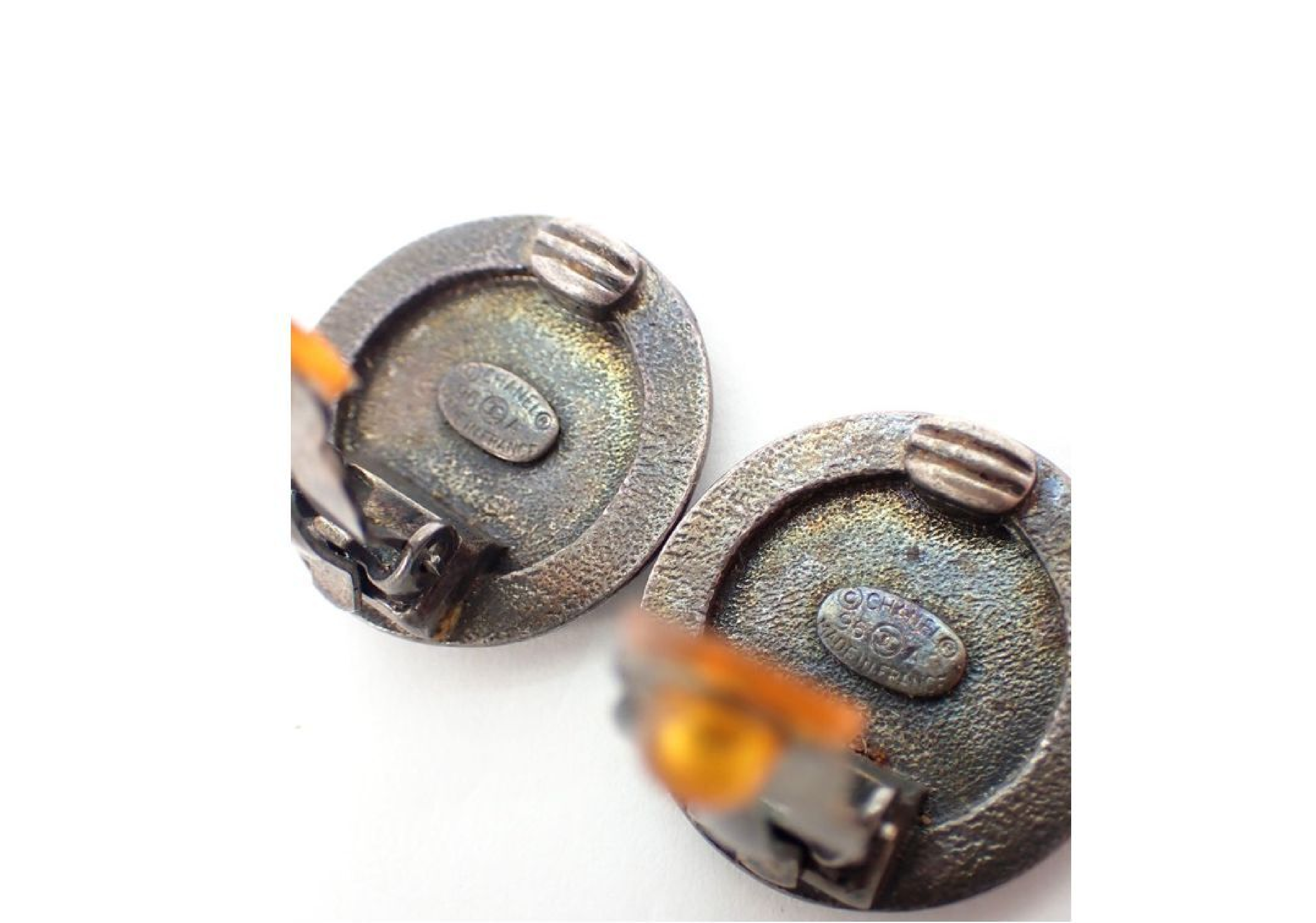 Mademoiselle Vintage Classic Earrings (with markings) — view 3