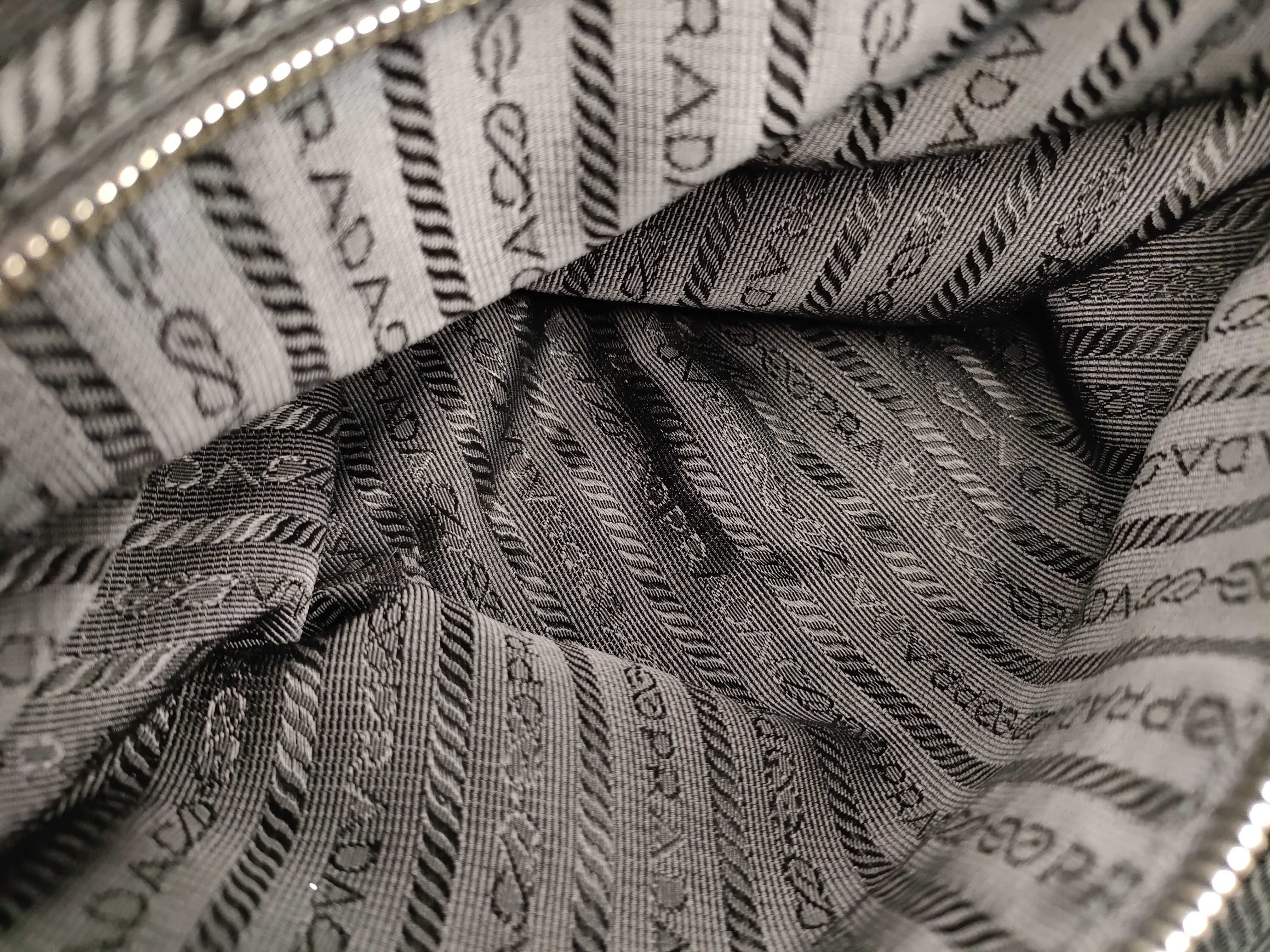 Nylon Tote Bag, Black — view 12