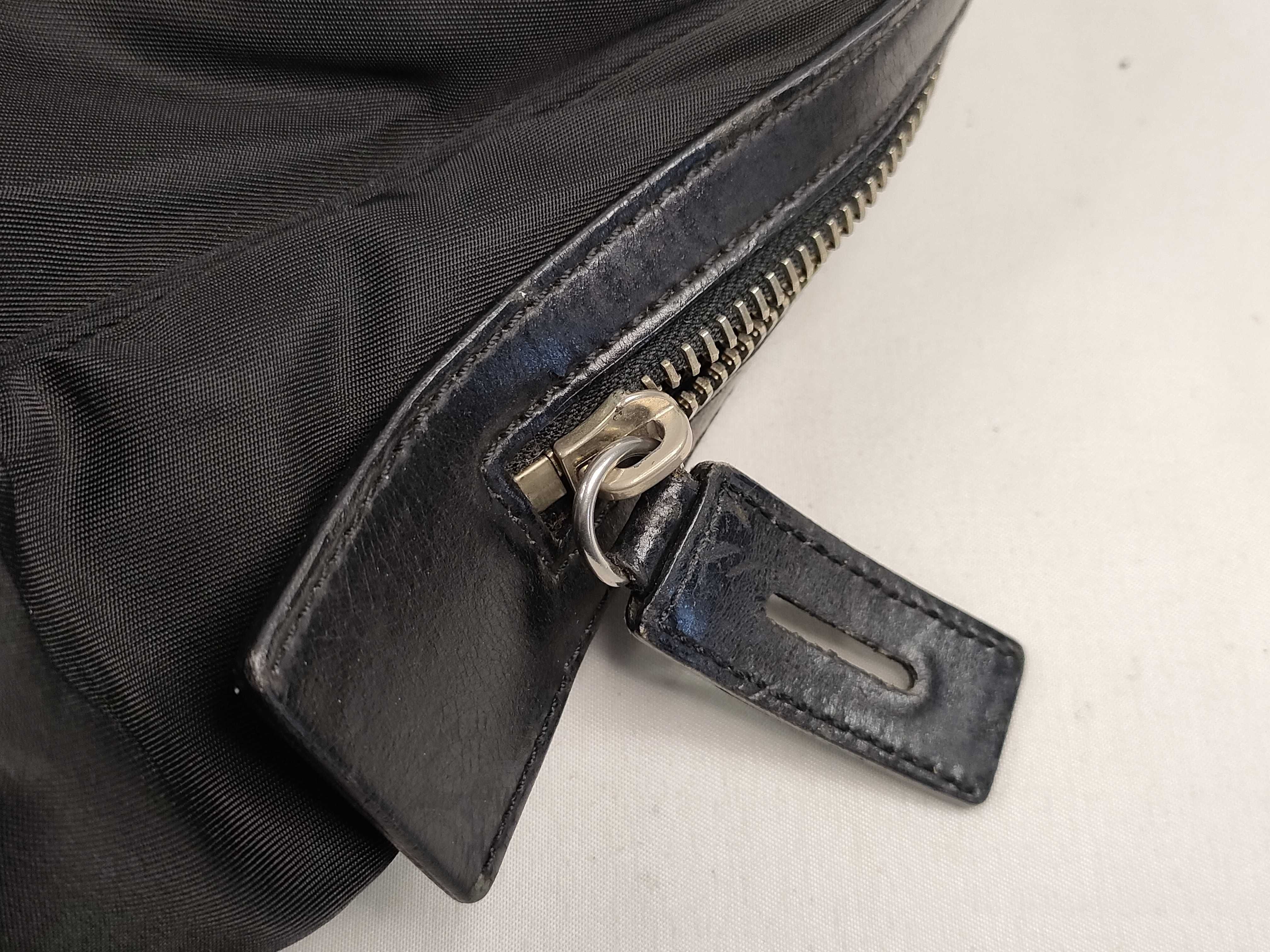 Nylon Tote Bag, Black — view 13