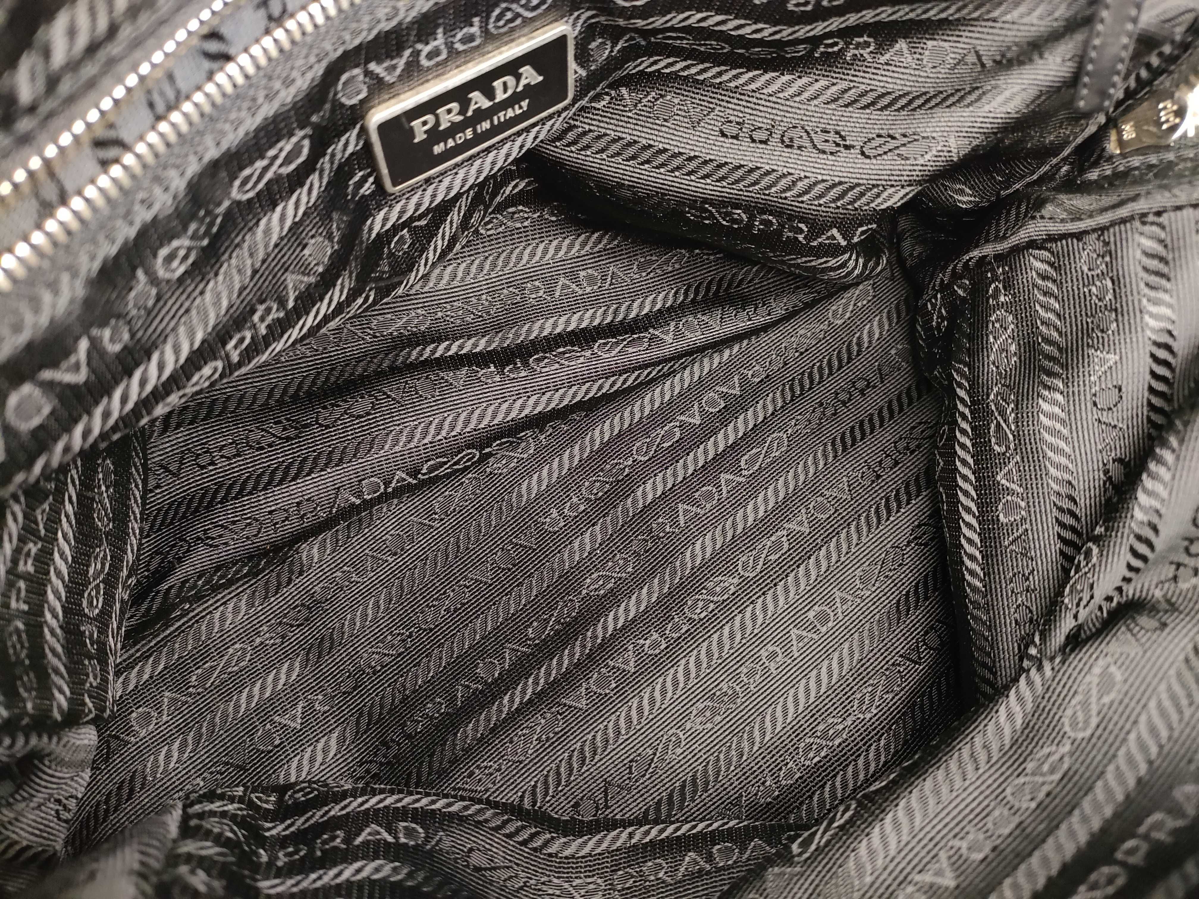 Nylon Tote Bag, Black — view 10