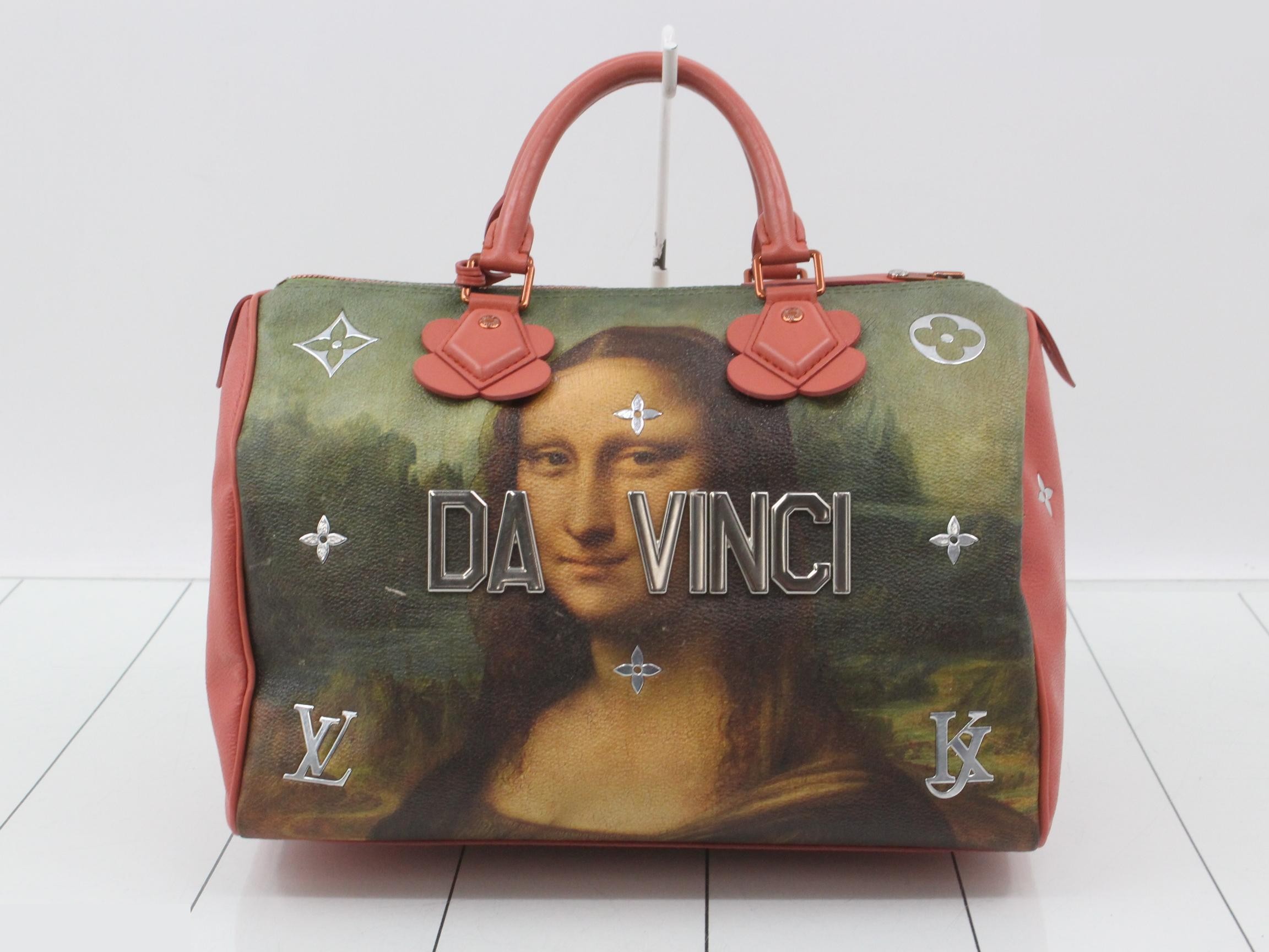 Masters Collection Speedy 30 Mona Lisa Handbag