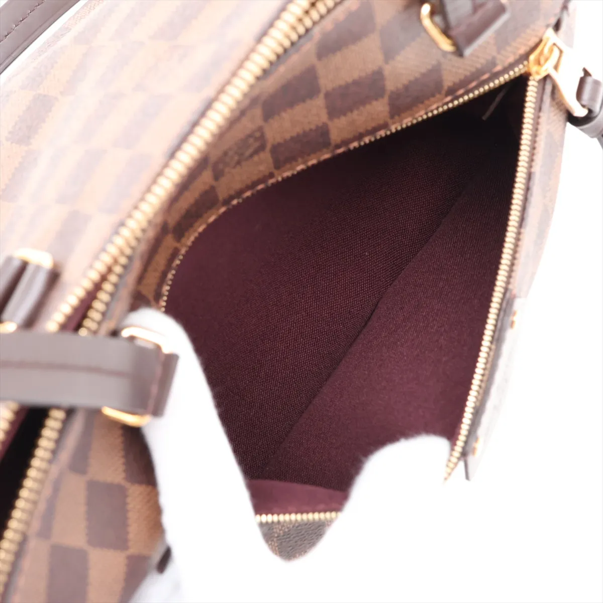 Damier Iena PM N41012 FL3117 Brown — view 11