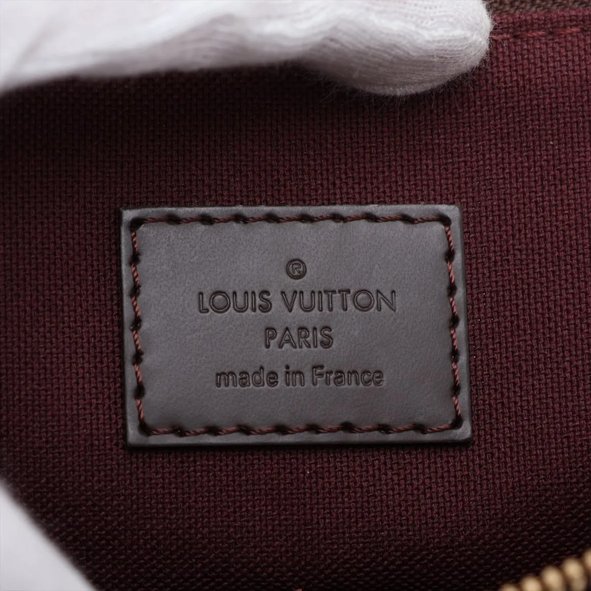 Damier Iena PM N41012 FL3117 Brown — view 12