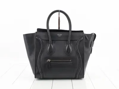 Luggage Micro Shopper - Black