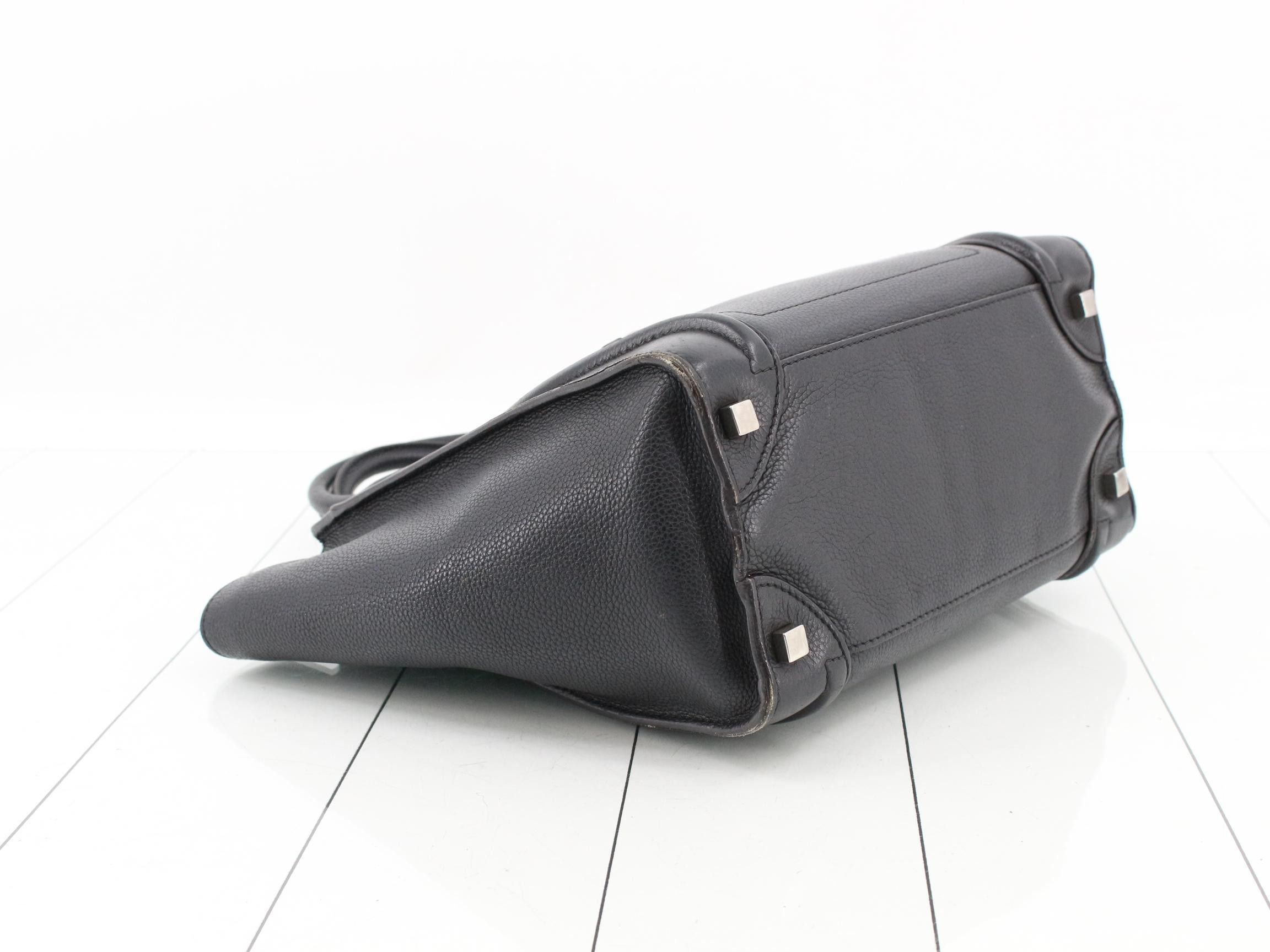 Luggage Micro Shopper - Black — view 5