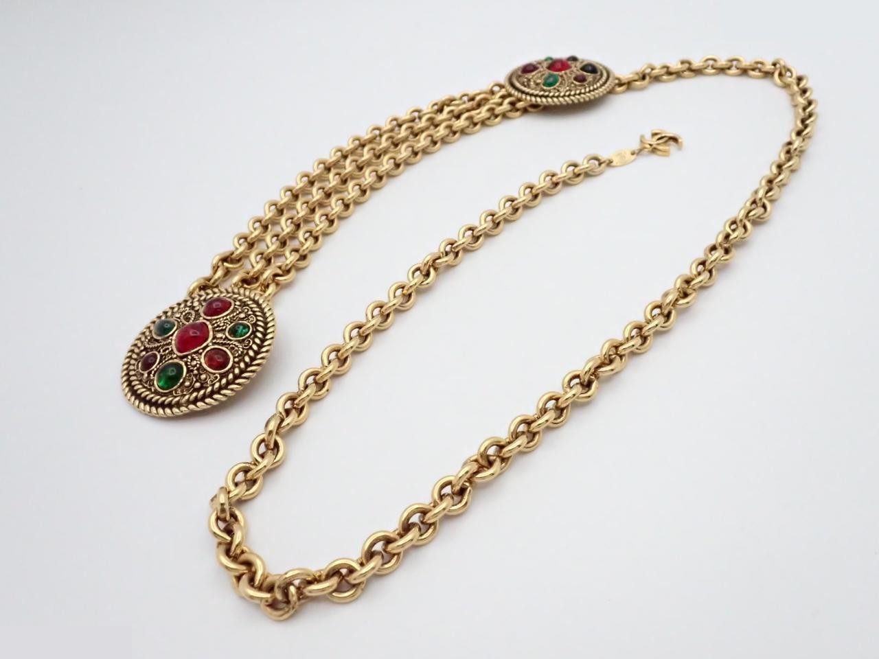 Chain belt, total length approximately 84 cm — view 2