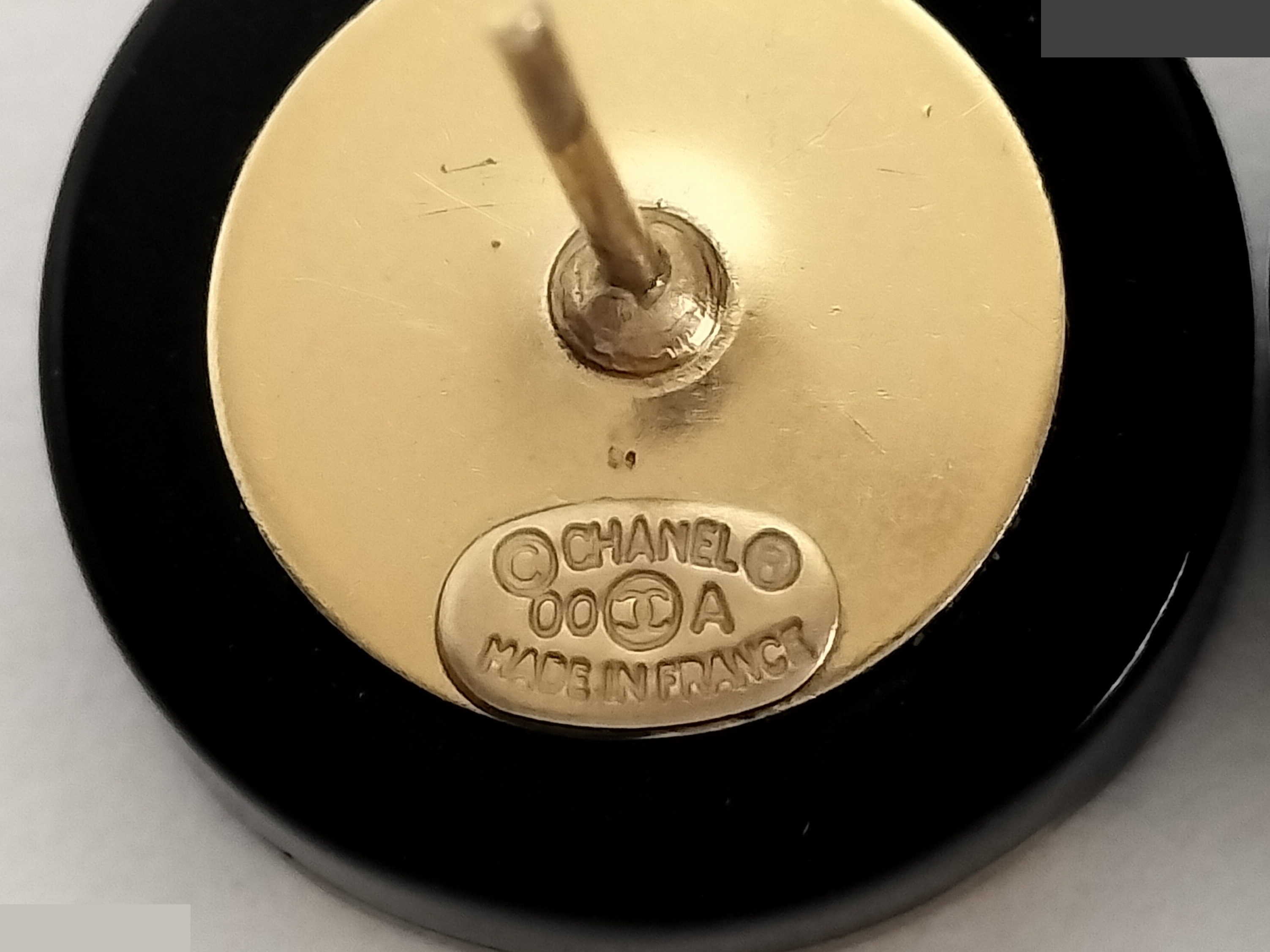 Coco Black Gold Earrings — view 4