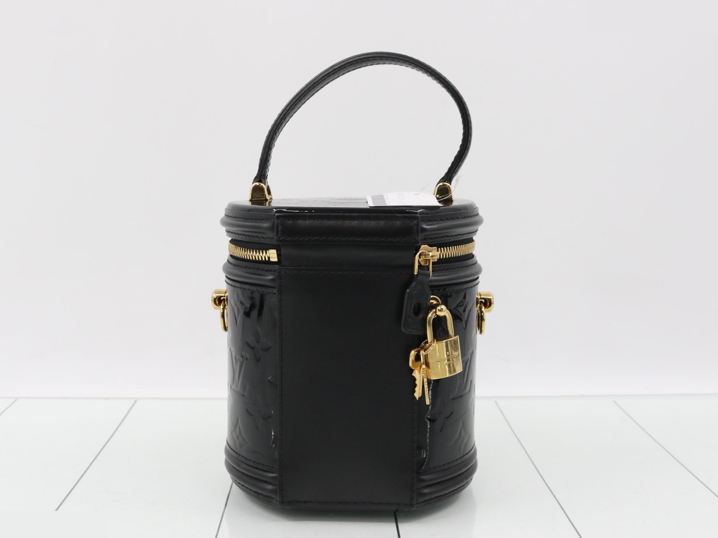 Monogram Vernis Cannes PM Noir 2-Way Handbag — view 2