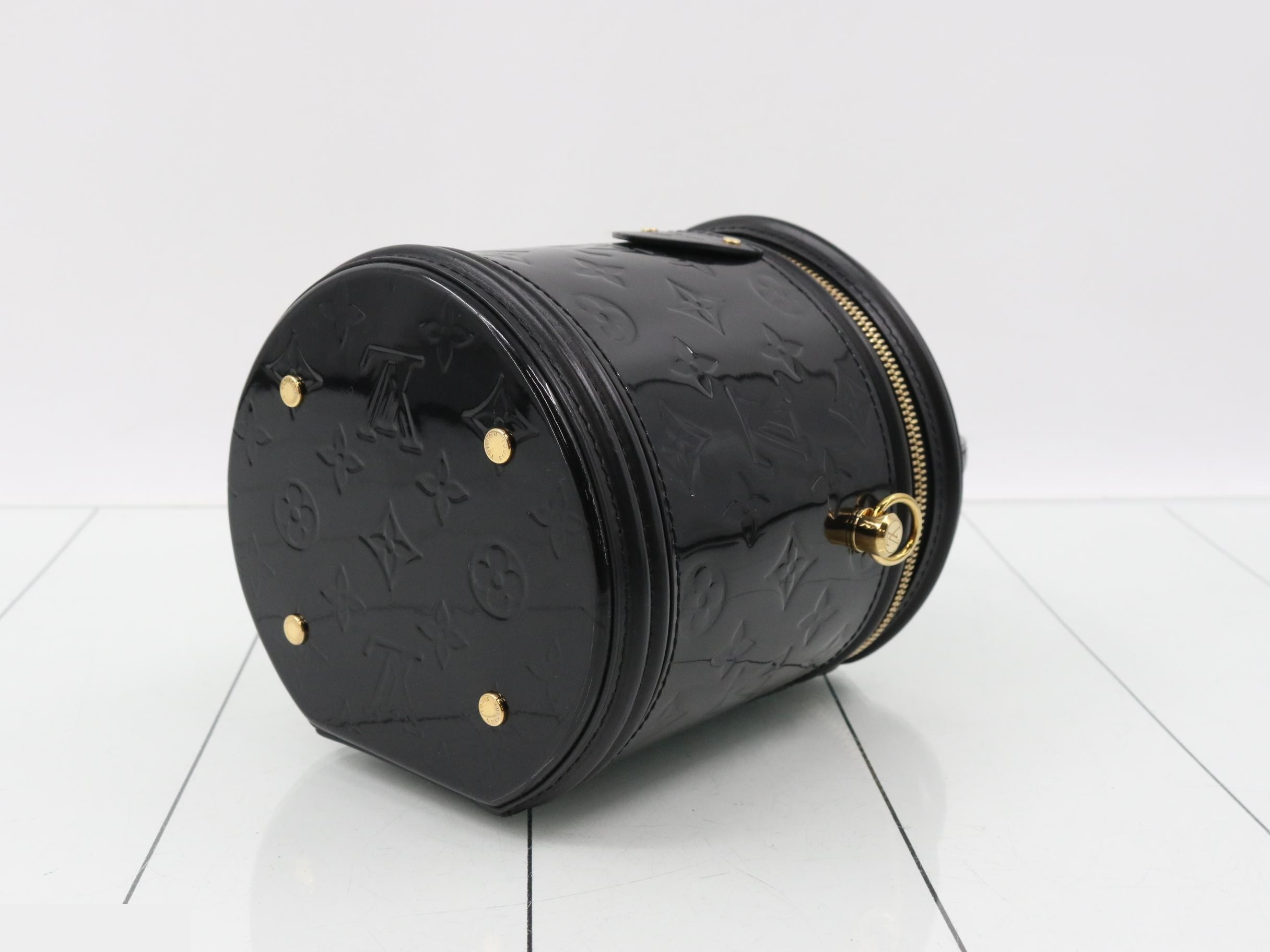 Monogram Vernis Cannes PM Noir 2-Way Handbag — view 6
