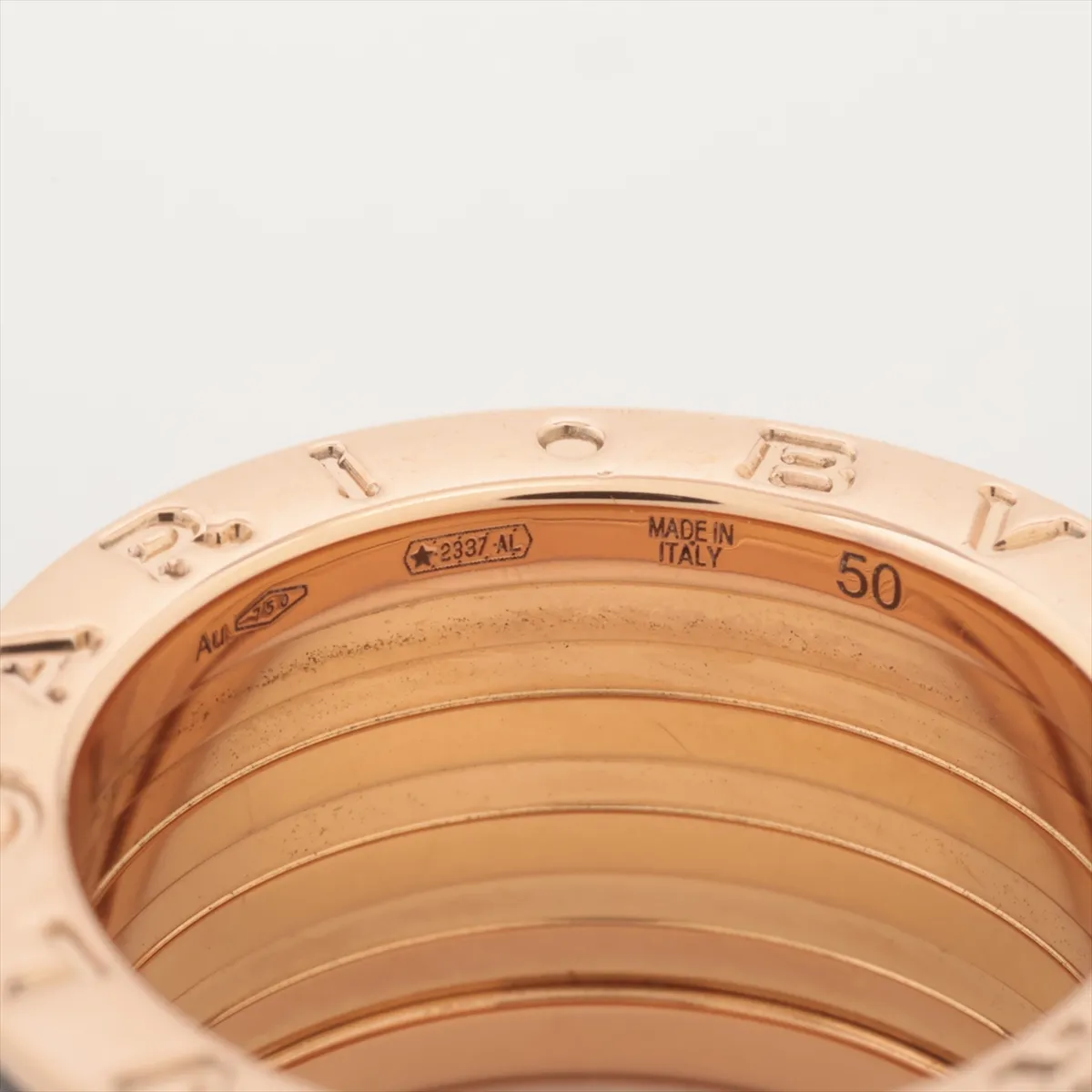 B Zero One Lock Ring 750(PG) x Ceramic 11.7g 50 R4VA8R Hole — view 3